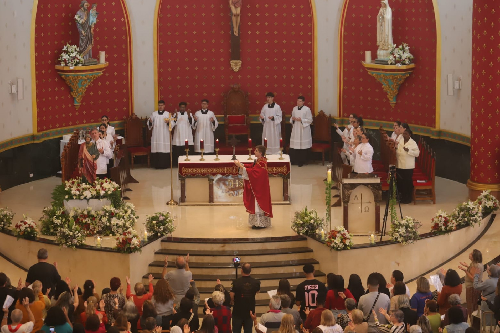 A última missa da novena será celebrada às 19h, no Santuário São Judas Tadeu