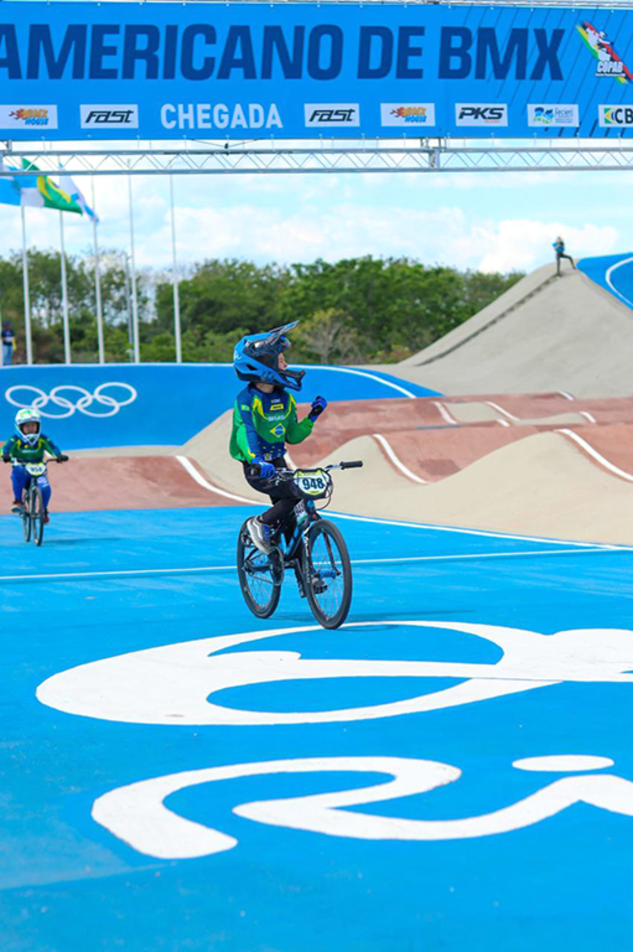 Joaquim, de 8 anos, ficou em 6º lugar na prova internacional

