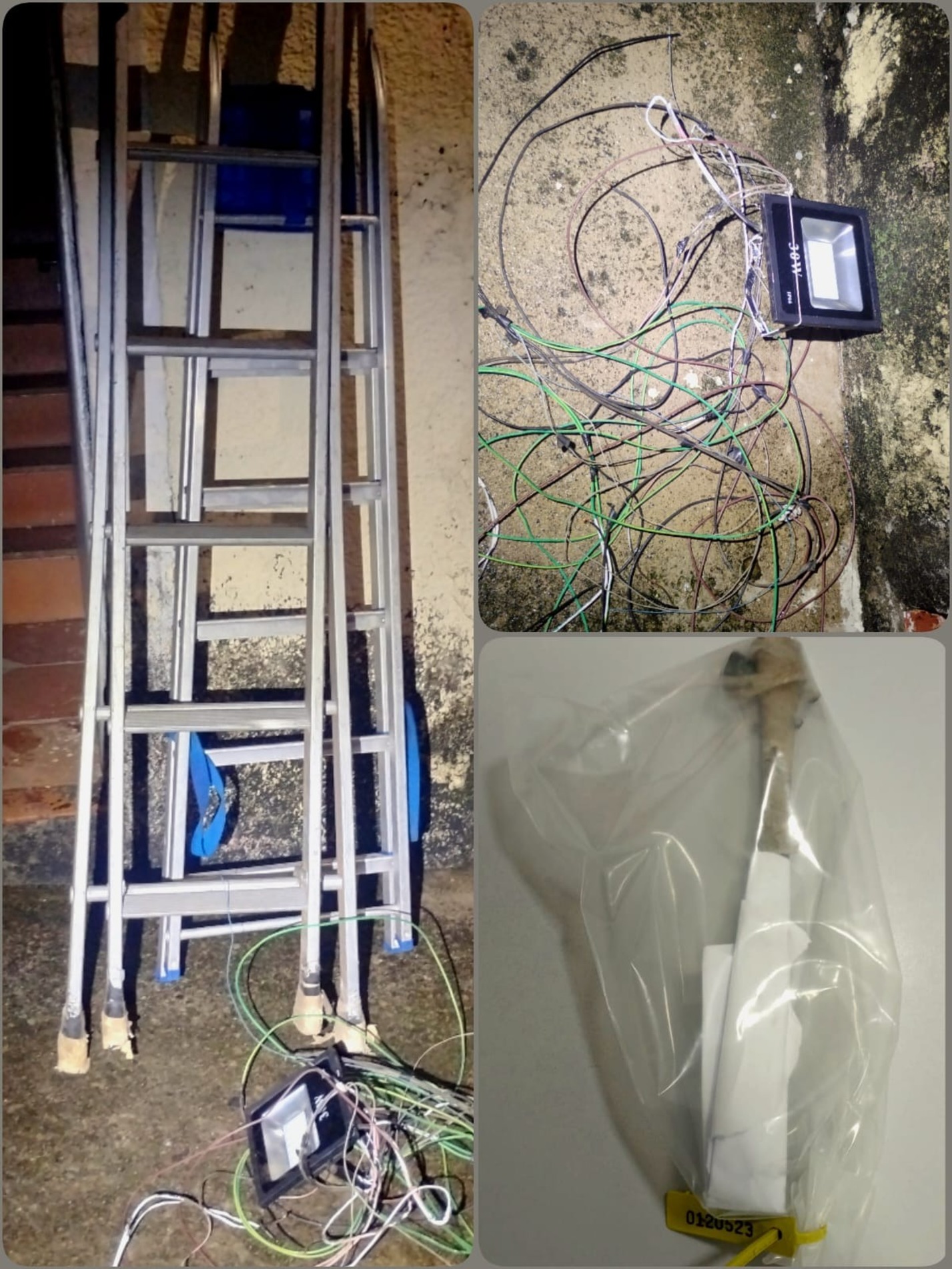 Os objetos foram devolvidos para a vítima