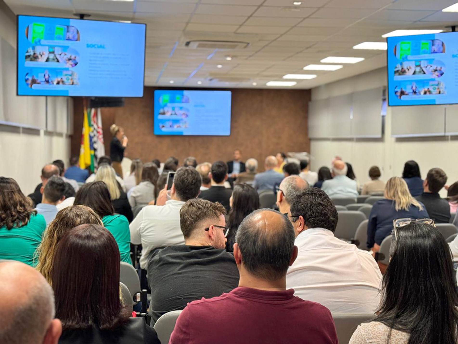 Participantes acompanharam as apresentações e debates do III Fórum ESG da Região Metropolitana de Sorocaba
