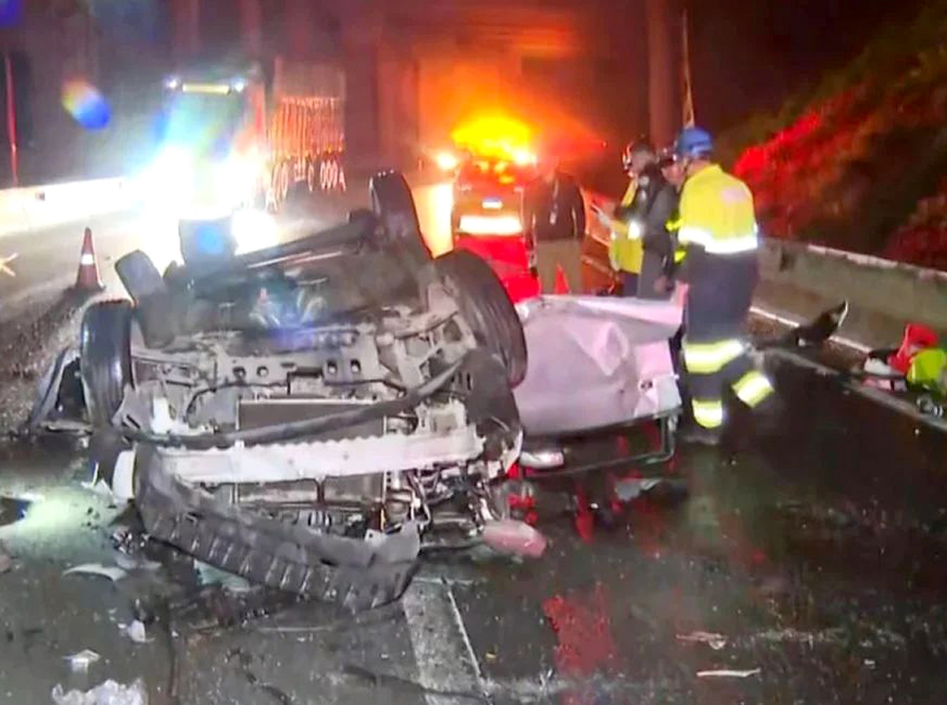 Acidente foi no Rodoanel,
em São Bernardo 
