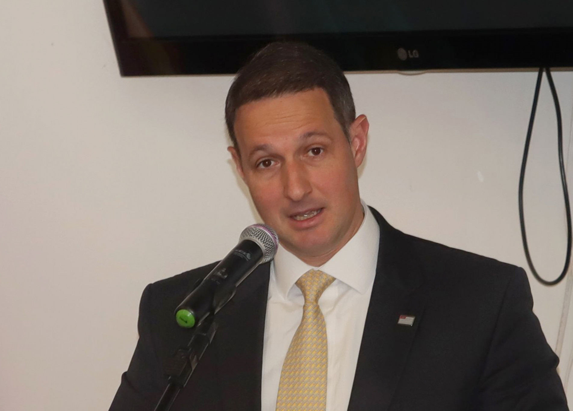 Derrite recolheu sugestões de liderança partidárias 
