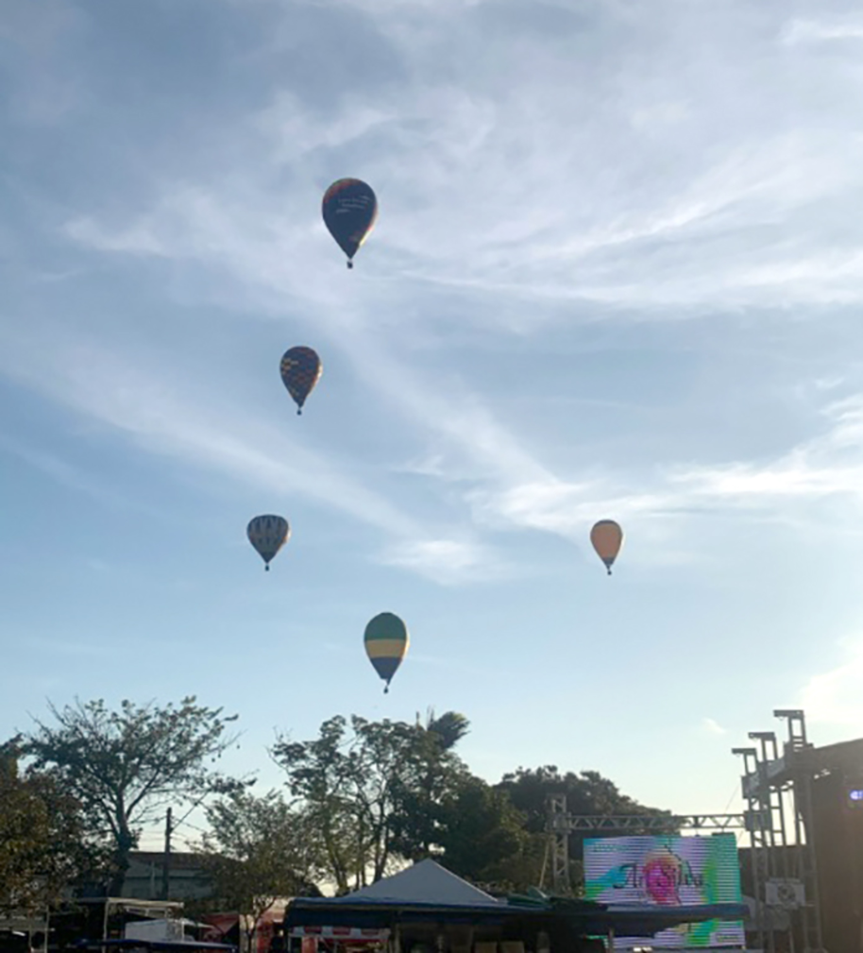 Boituva é referência nacional na prática do balonismo e na organização de voos turísticos
