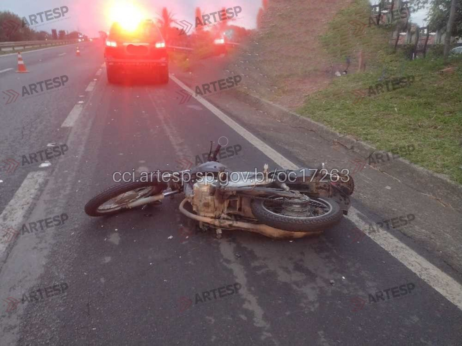  A pista foi totalmente liberada por volta das 10h
