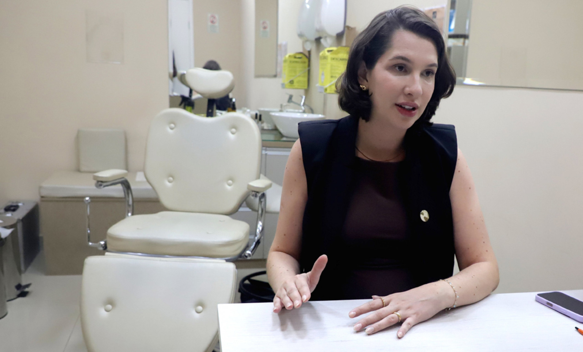 Larissa Baldin, franqueada
