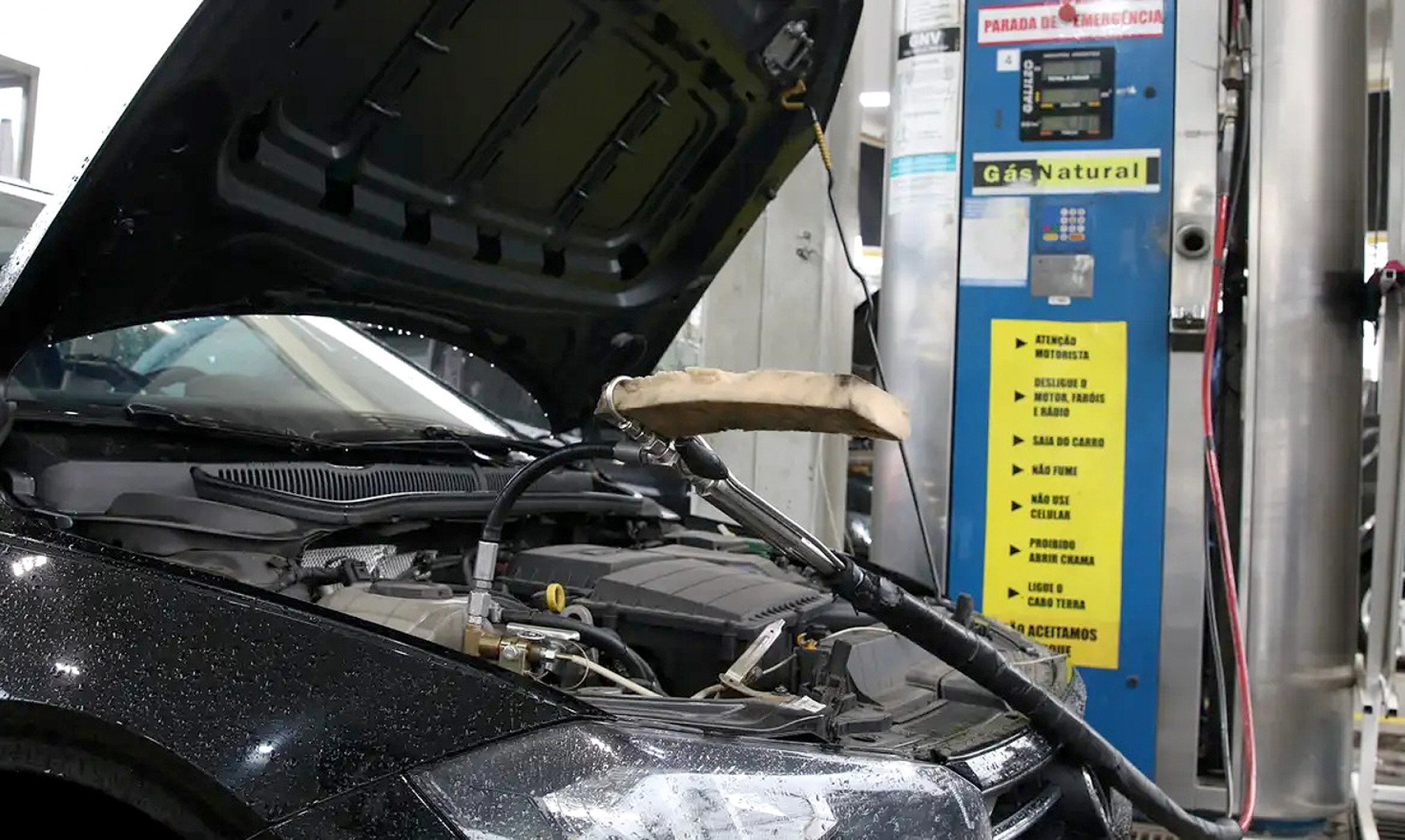 Frota ativa com opção de abastecimento a gás encolhe 33%, aponta o Detran-SP
