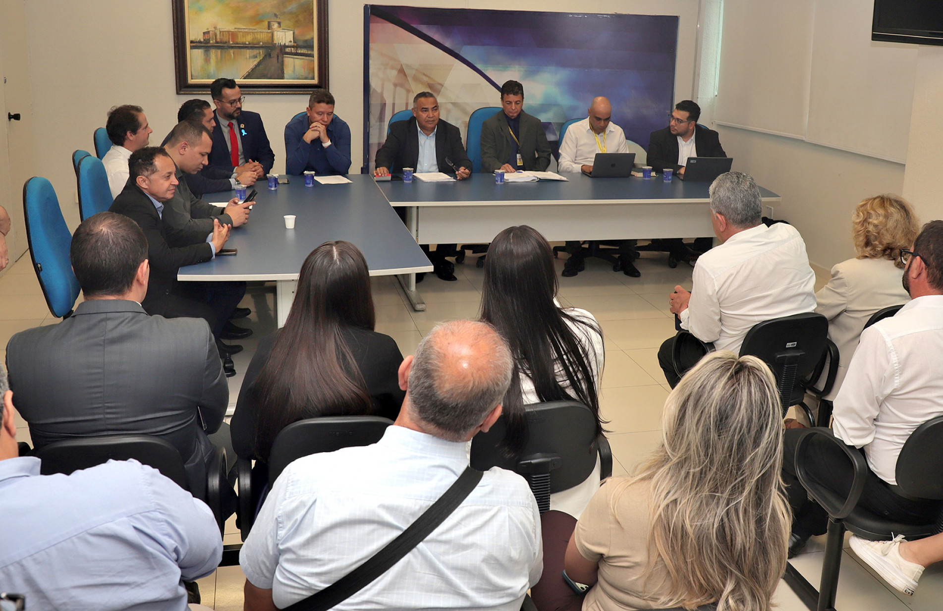 Primeira reunião da CPI da Saúde, em 18 de novembro
