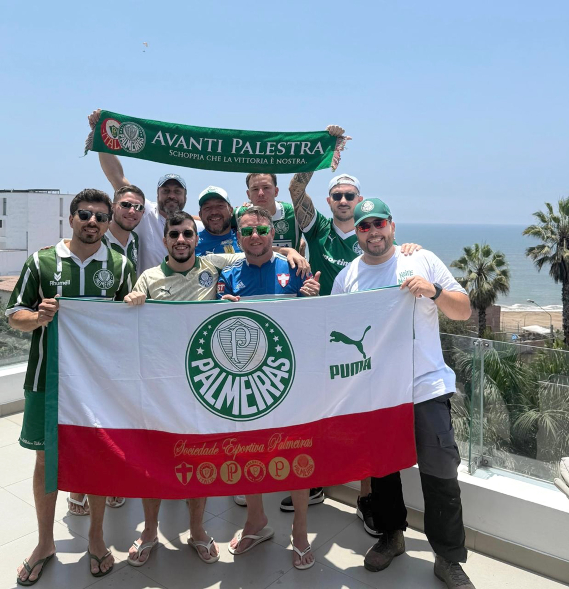 Torcedores estão reunidos na capital peruana e apostam em vitória palmeirense por 3 a 1