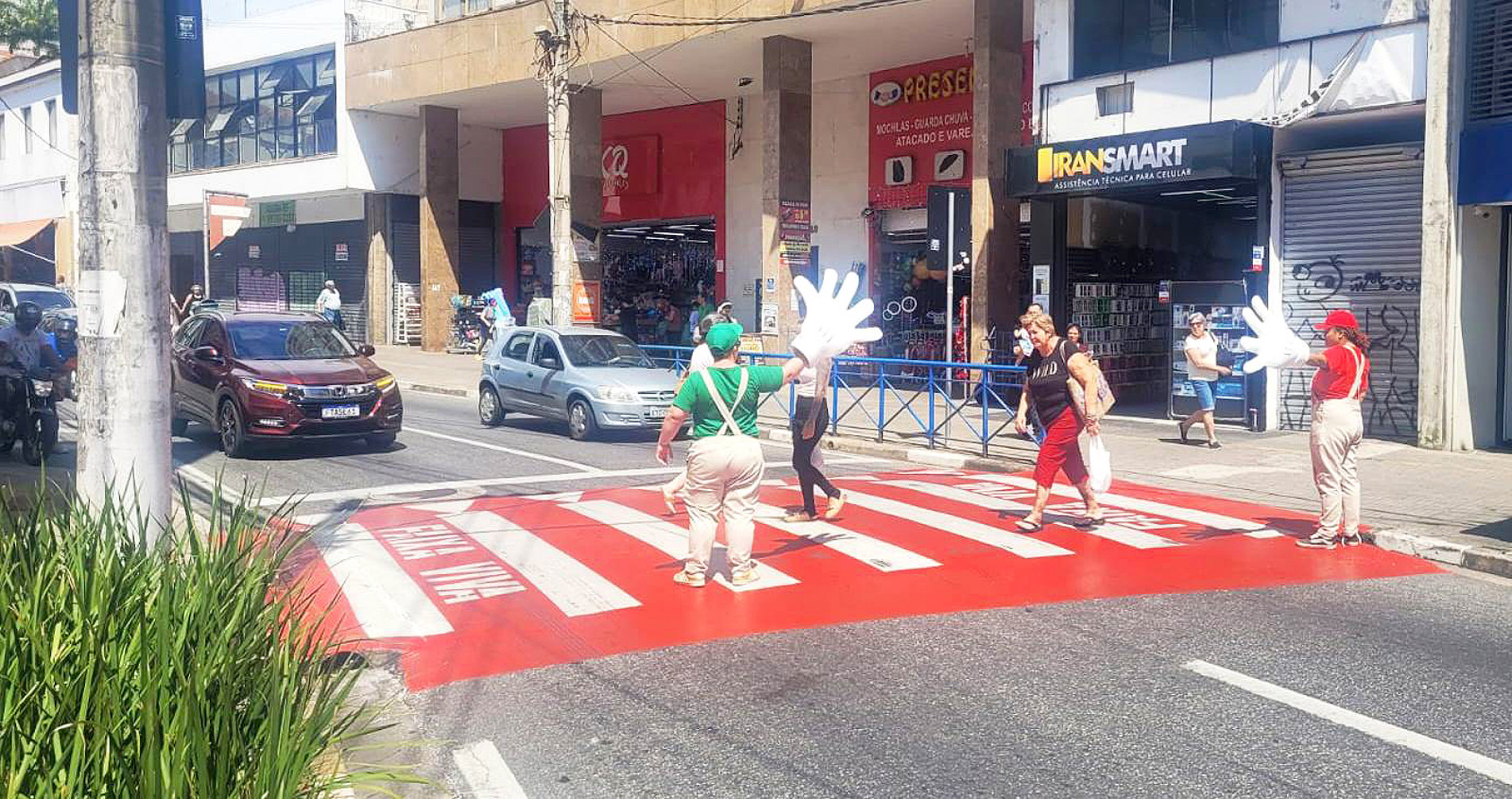 Calendário conta com 40 ações educativas de trânsito, promovidas pela Semob em vários pontos da cidade
