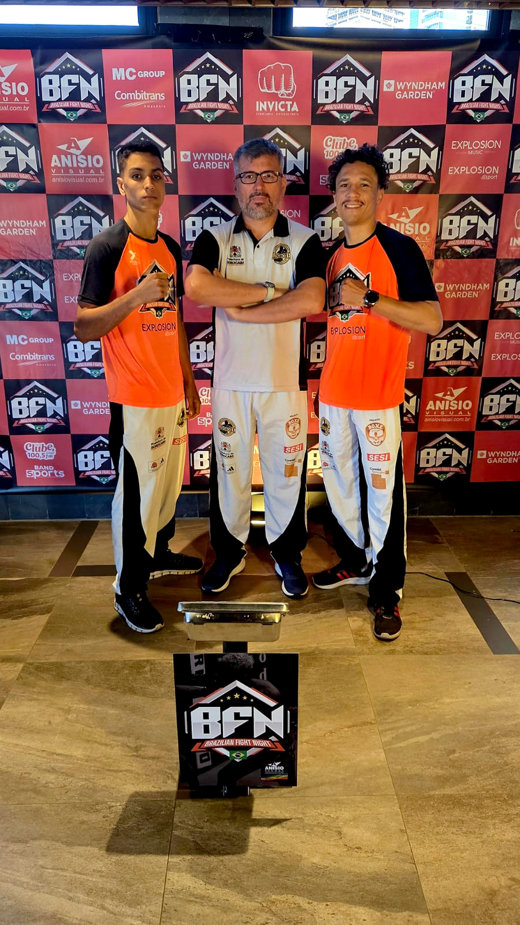 Yuri, Vladimir e Leandro: valorizando a nobre arte