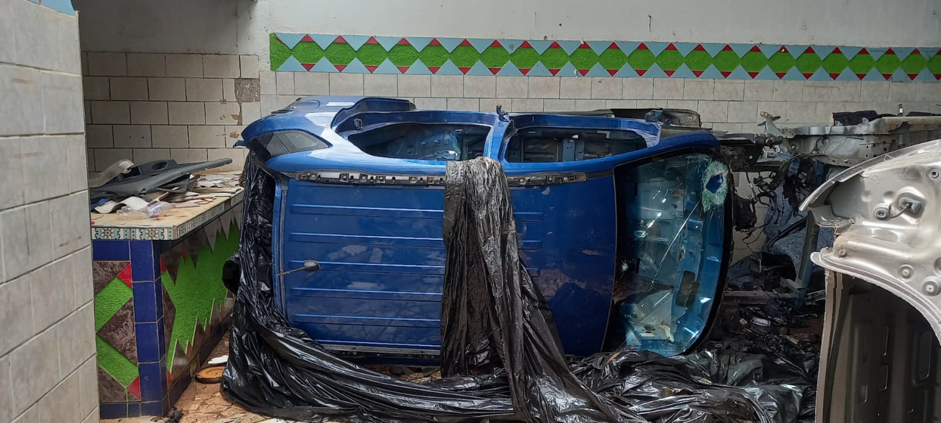 Após a perícia, o imóvel foi liberado para a continuidade da apuração
