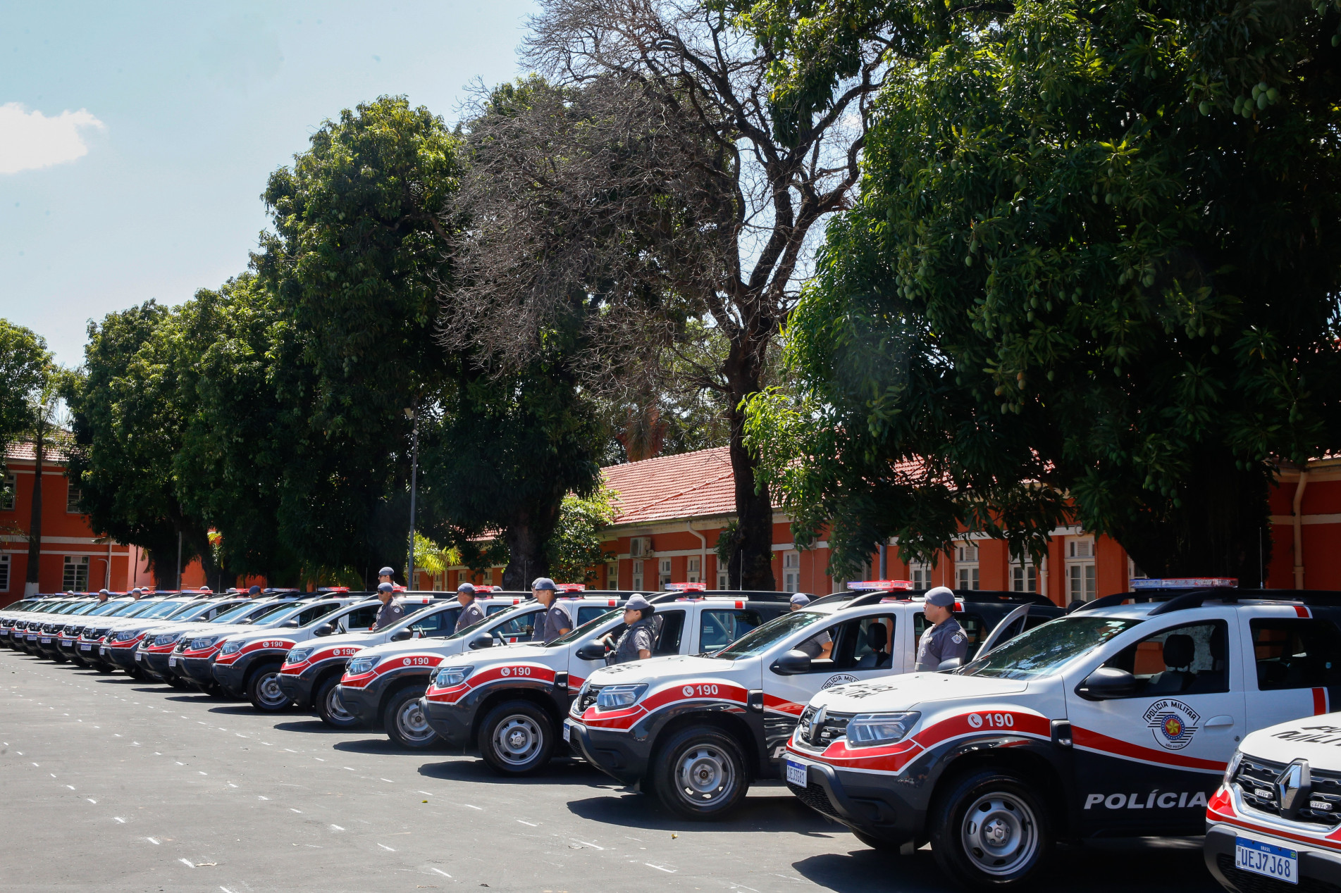 Várias das novas viaturas foram para os batalhões que compõe o CPI-7: seis delas para o 7°BPM/I; 7 para o 55° BPM/I e duas para o 14° BAEP, todos em Sorocaba