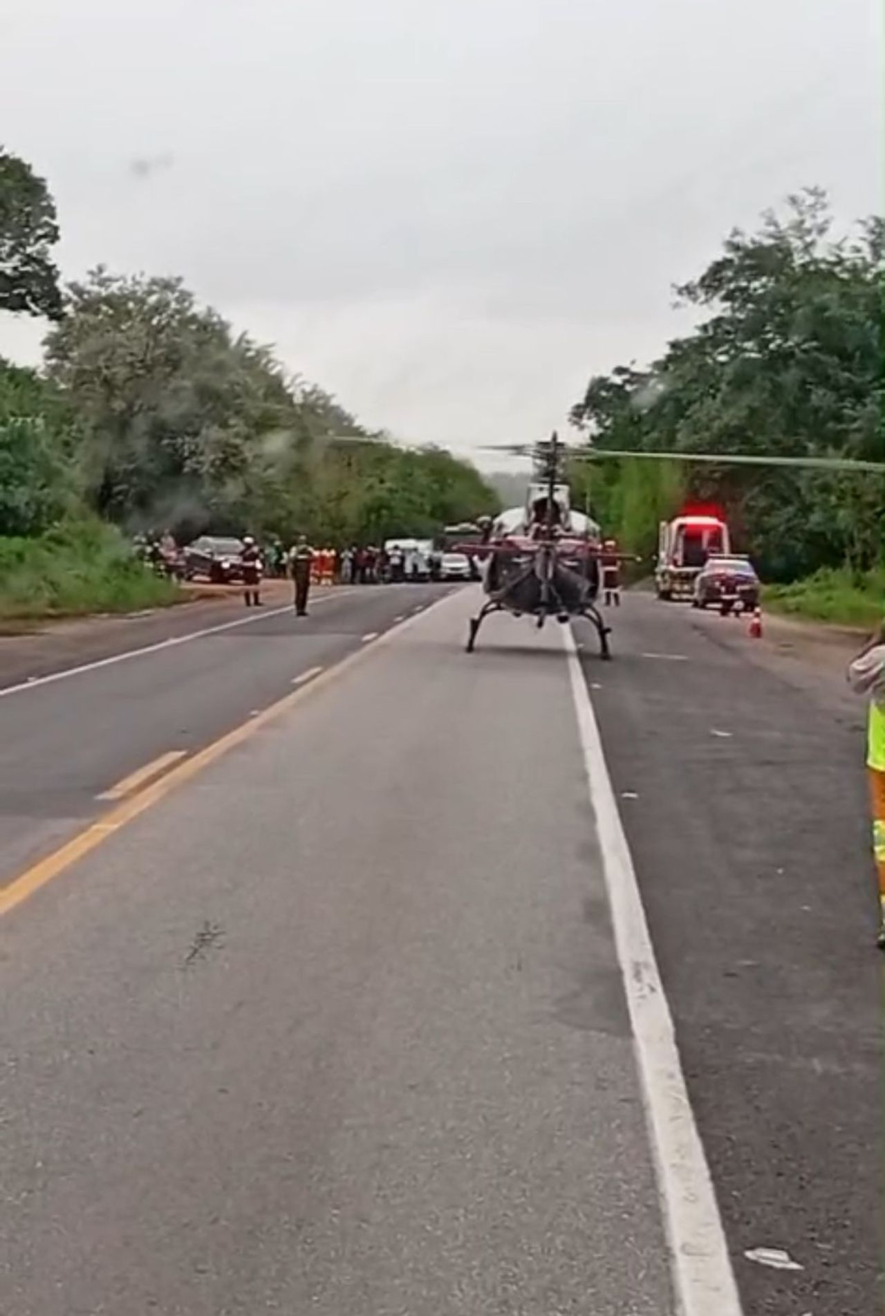 A vítima caiu e foi levada ao Hospital Adib Jatene, onde permanece internada