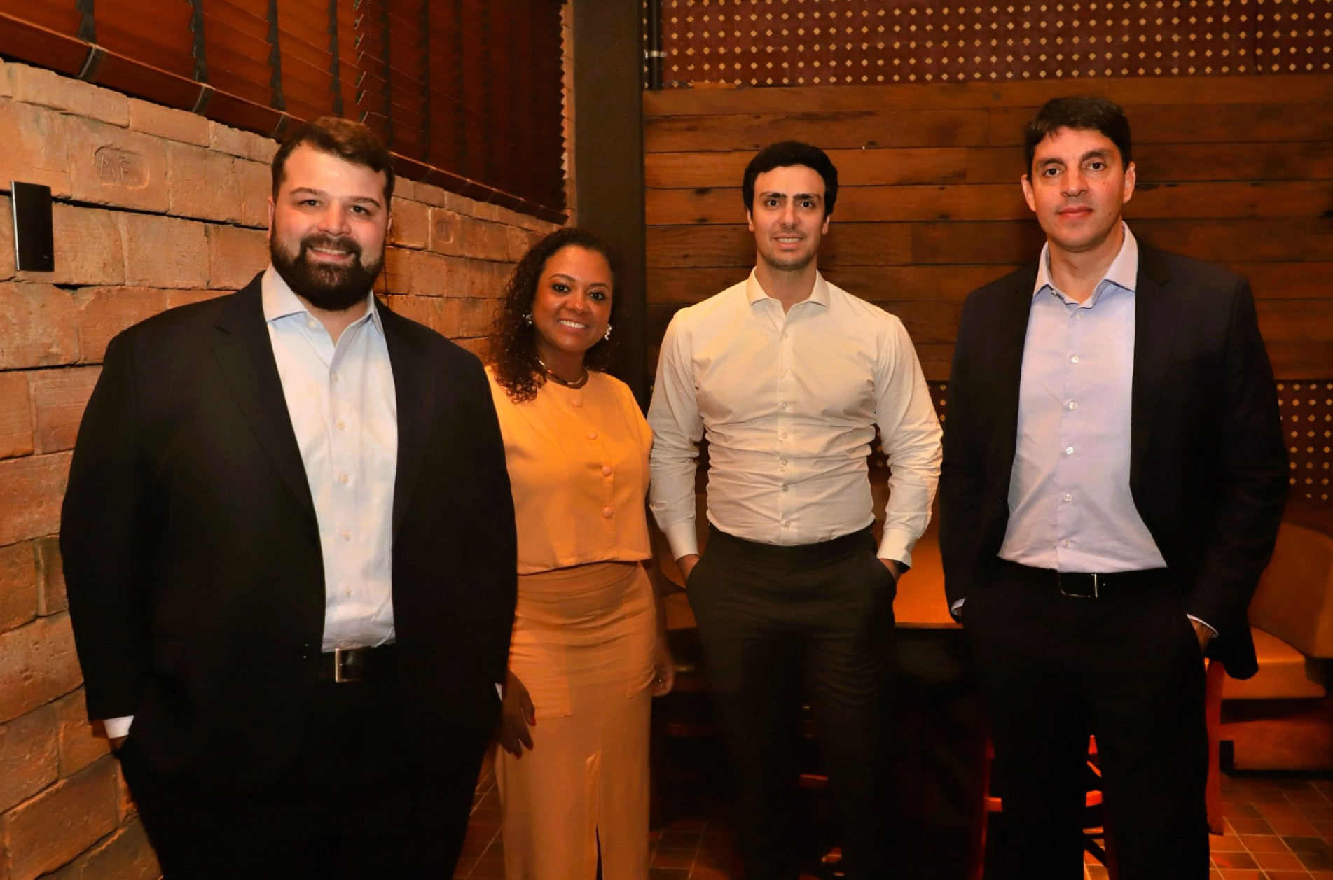 Gustavo Meloni, João Zamur, Cristiane Correa e Raphael Figueredo