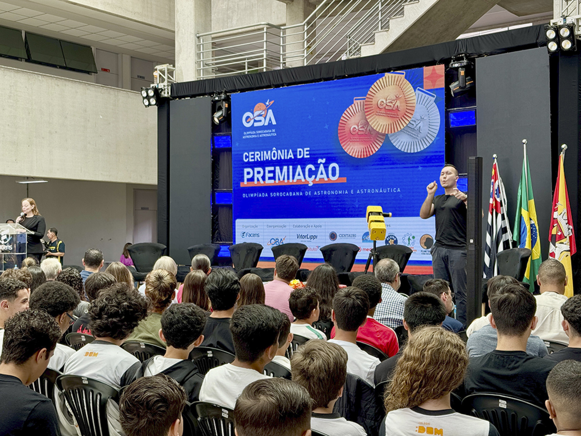 Olimpíada Sorocabana de Astronomia premia mais de 300 estudantes, com prêmios, medalhas e bolsas de estudo
