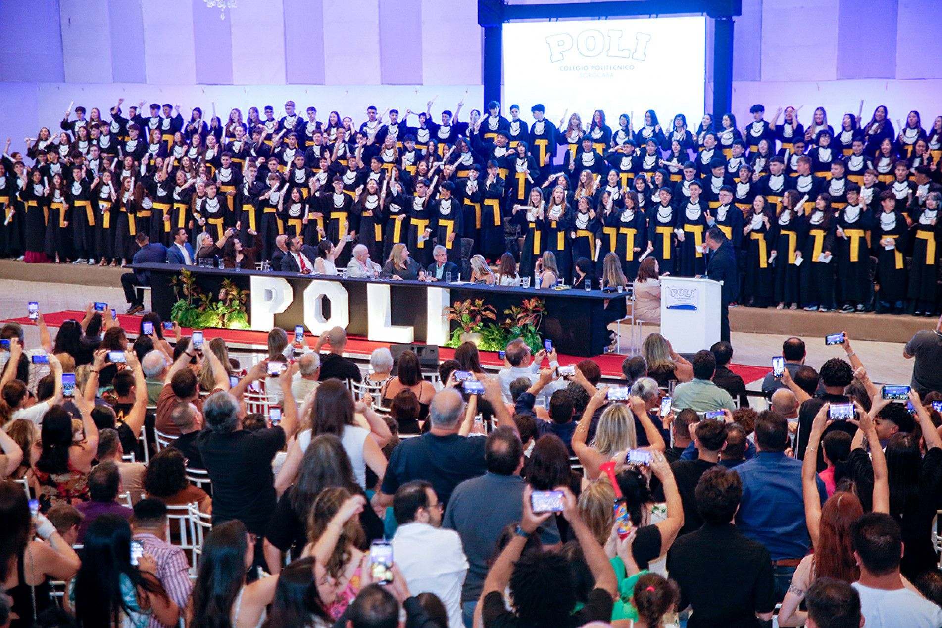 Evento marcou o encerramento das turmas do 6º ao 9º ano
