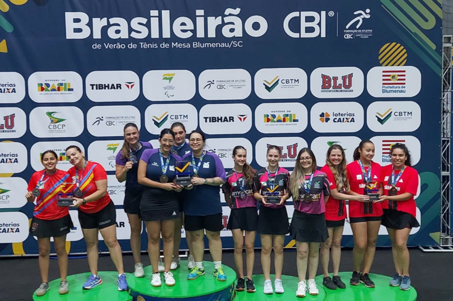 Equipe participou do Campeonato Brasileiro em Blumenau