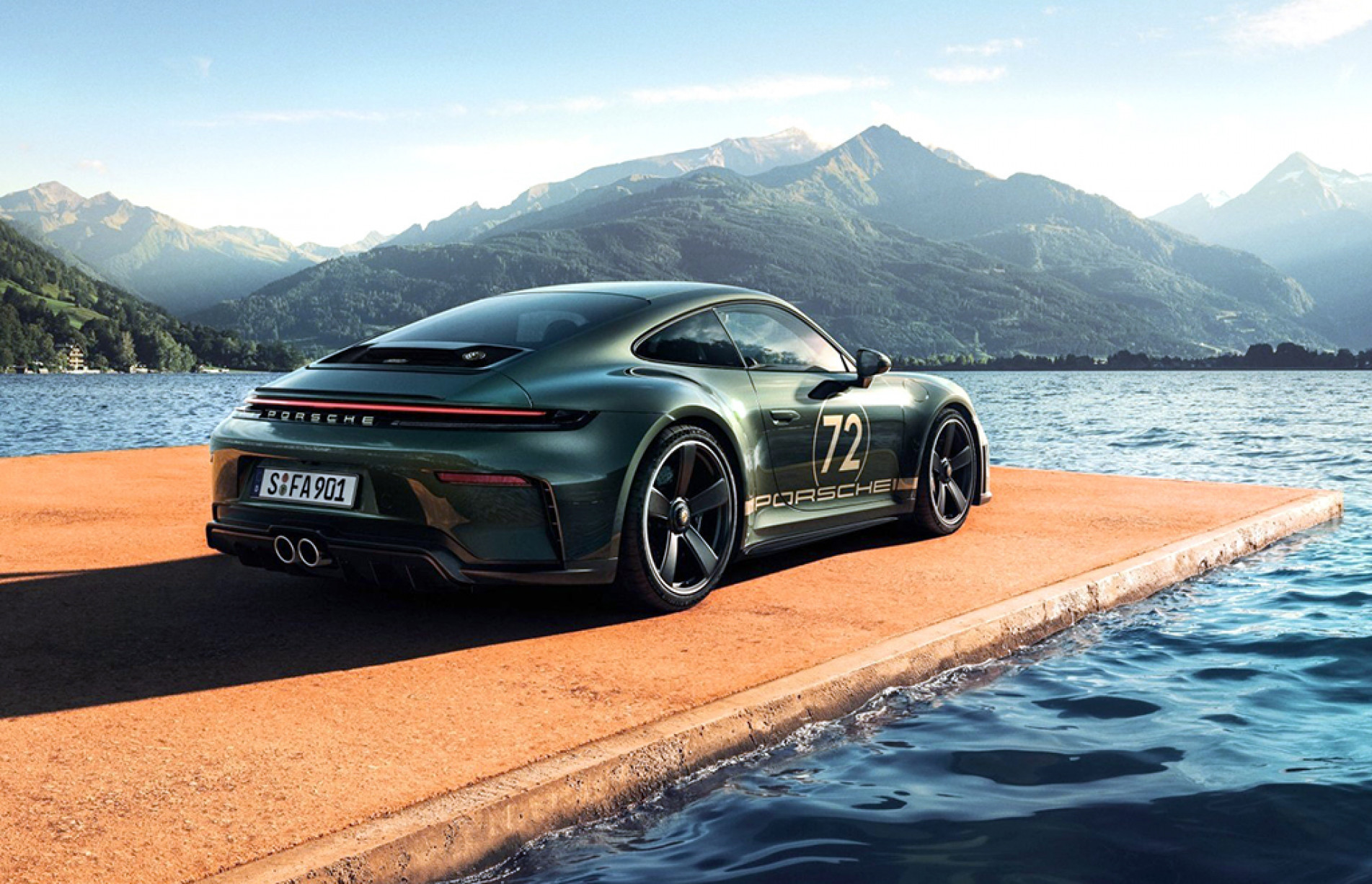 O 911 GT3 90 estará disponível para encomenda a partir de abril de 2026
