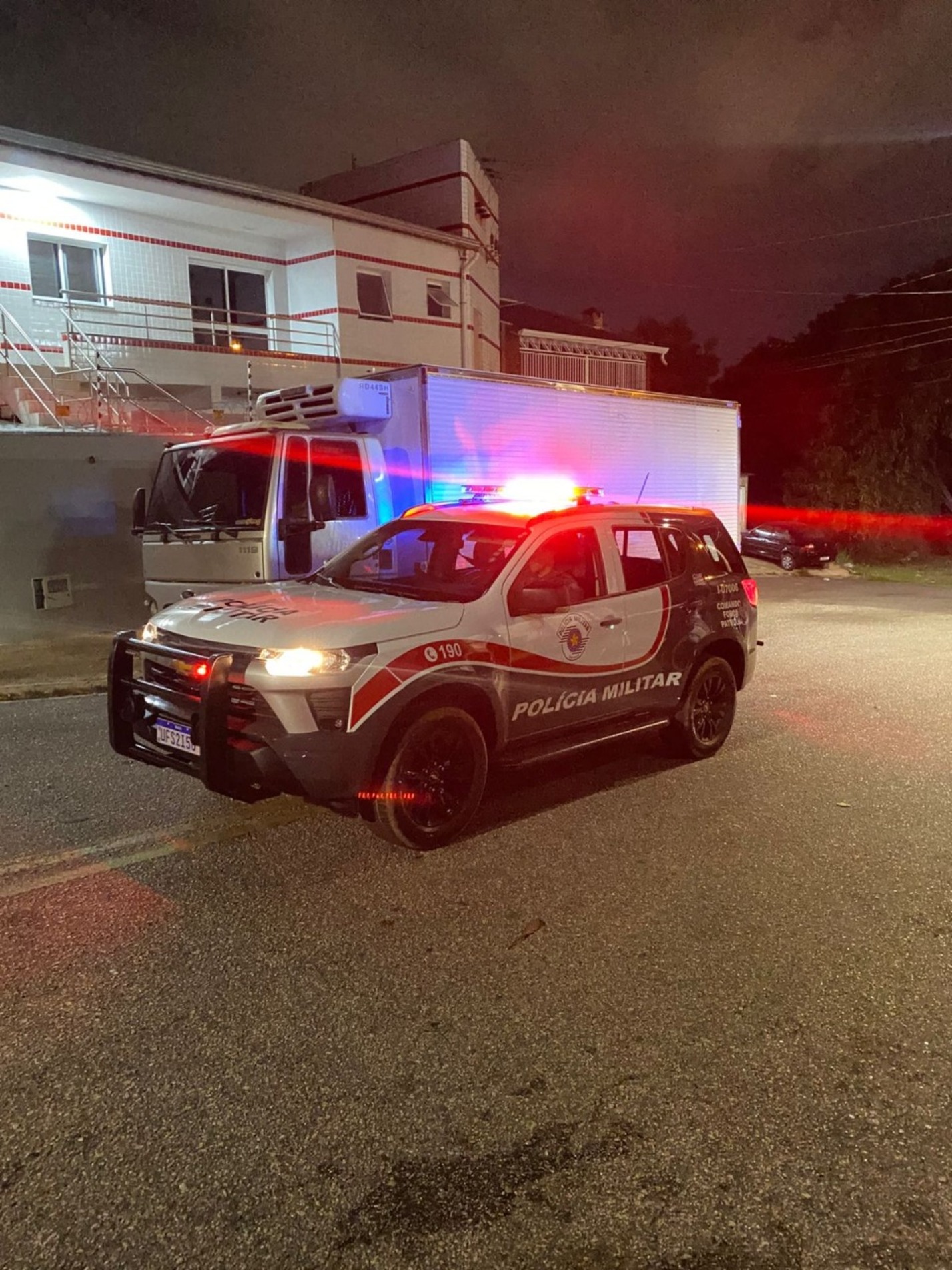 Caminhão foi localizado em área rural