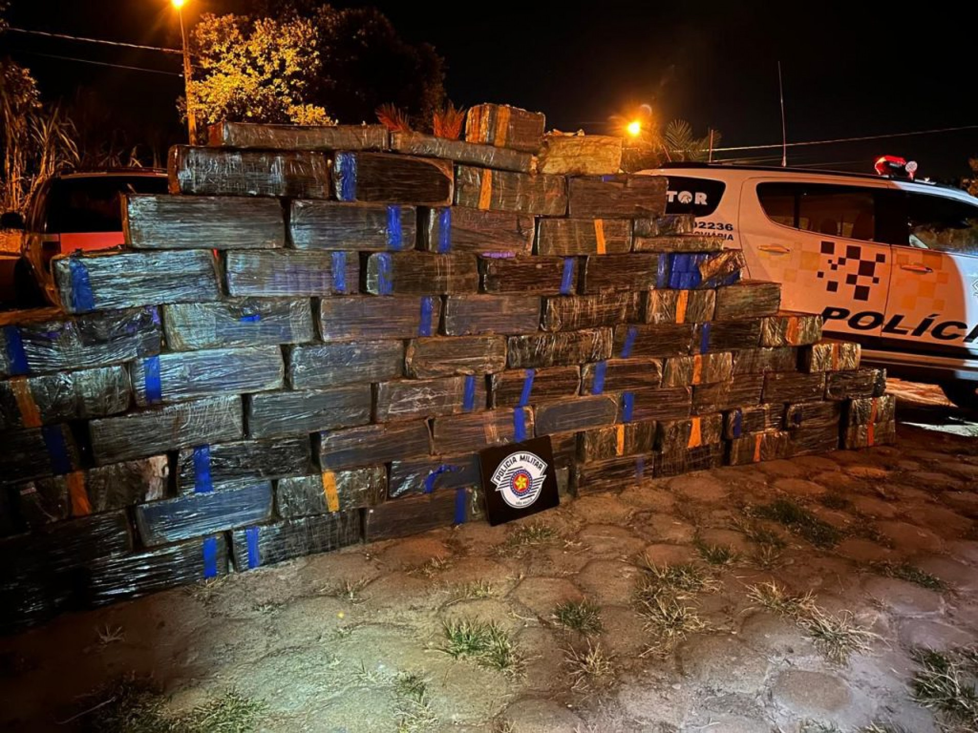 O volume representa uma média de 634 quilos de entorpecentes apreendidos por dia