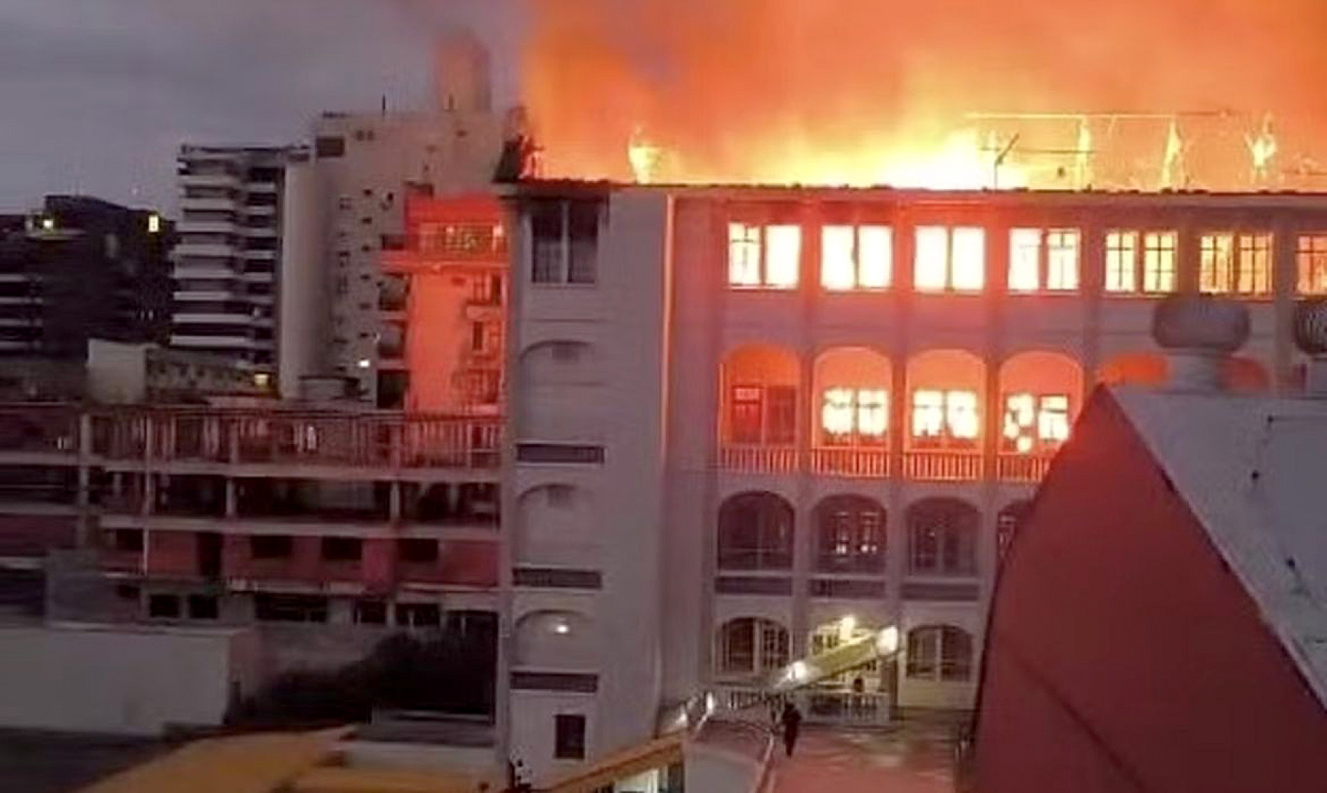 Não houve feridos, segundo a prefeitura local