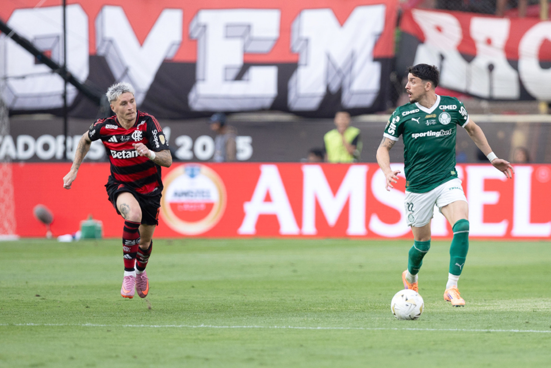Flamengo e Palmeiras lideram ranking na América do Sul
