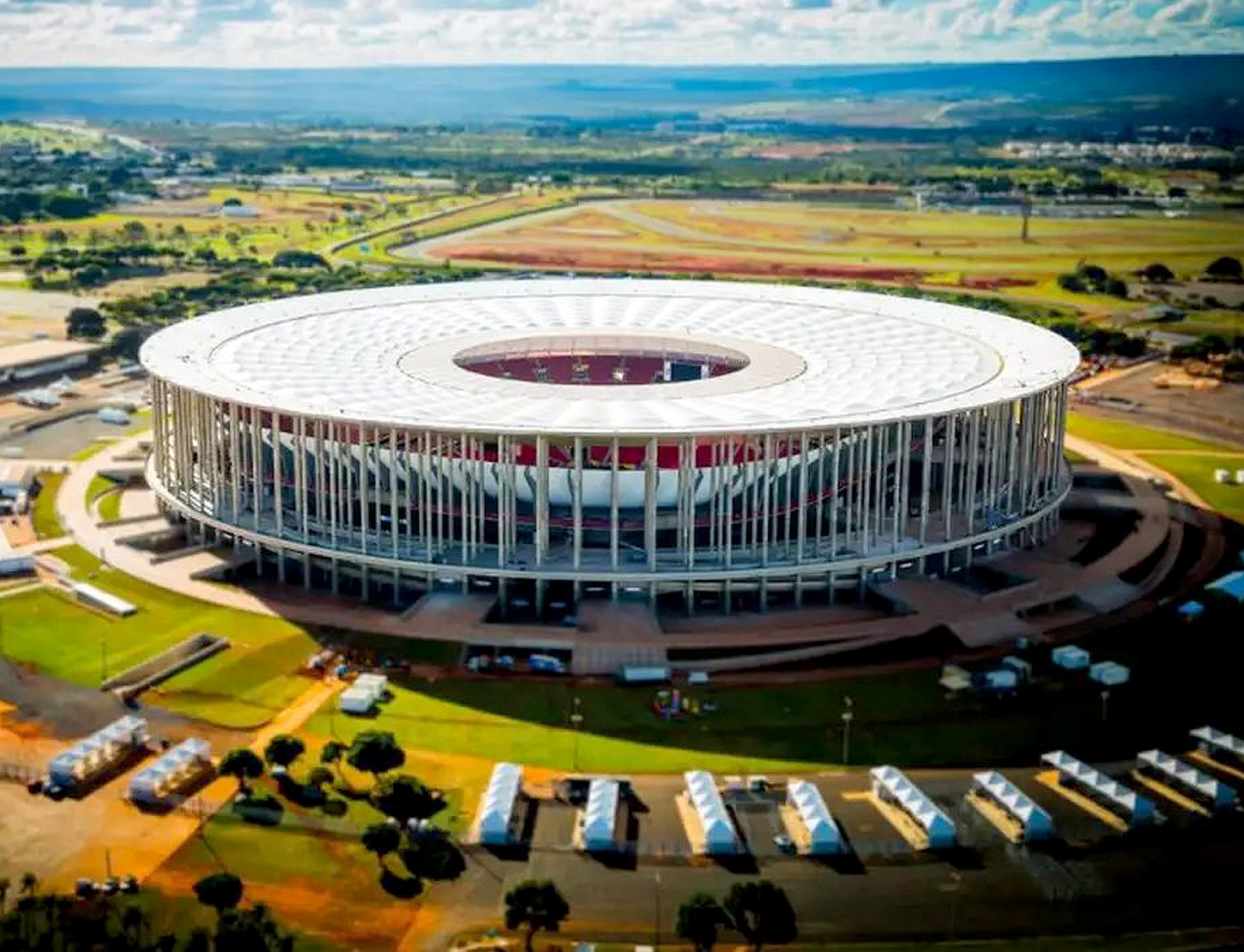 Flamengo e Corinthians jogarão 
no estádio Mané Garrincha