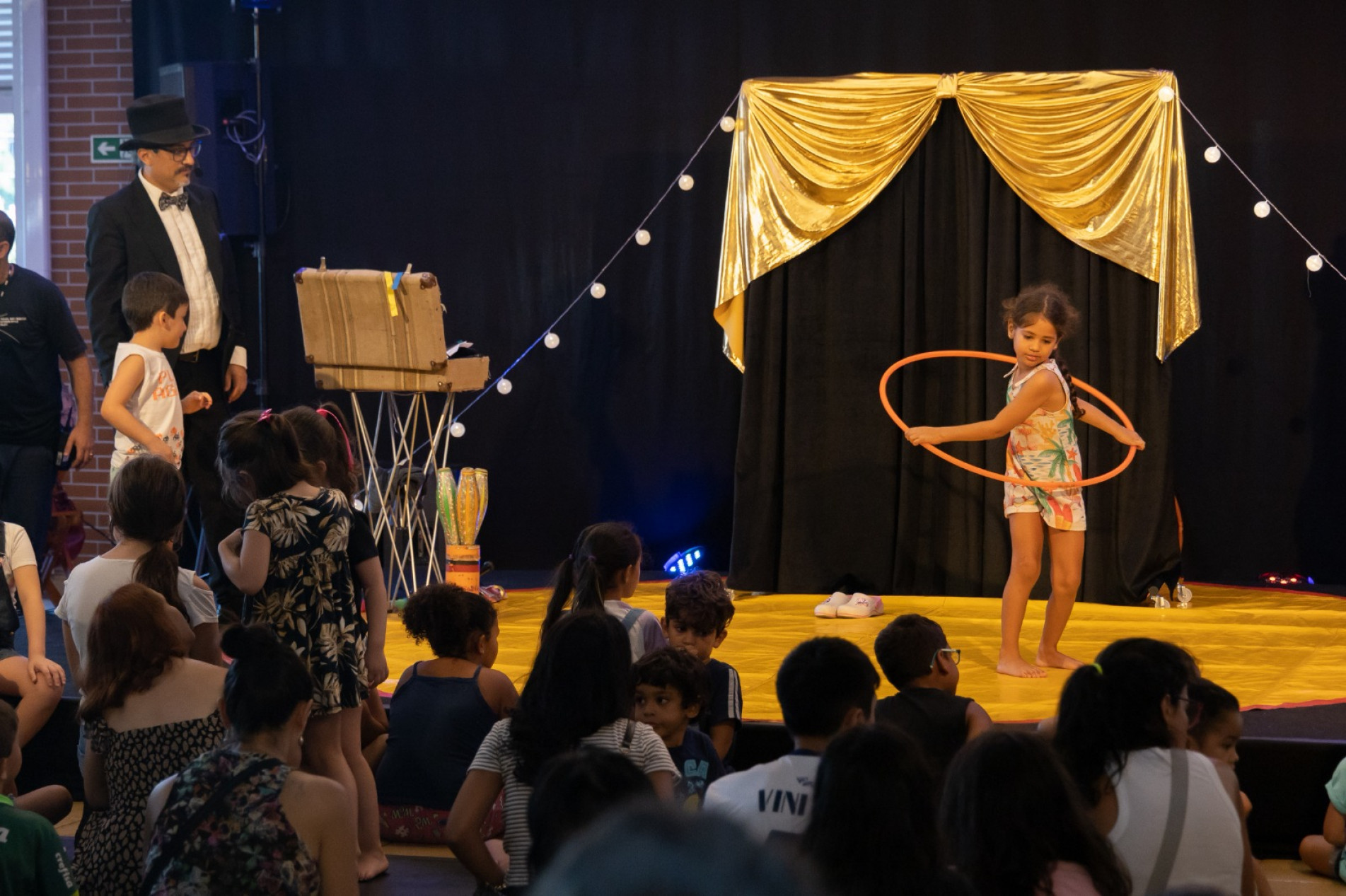 A atividade é gratuita, com classificação livre