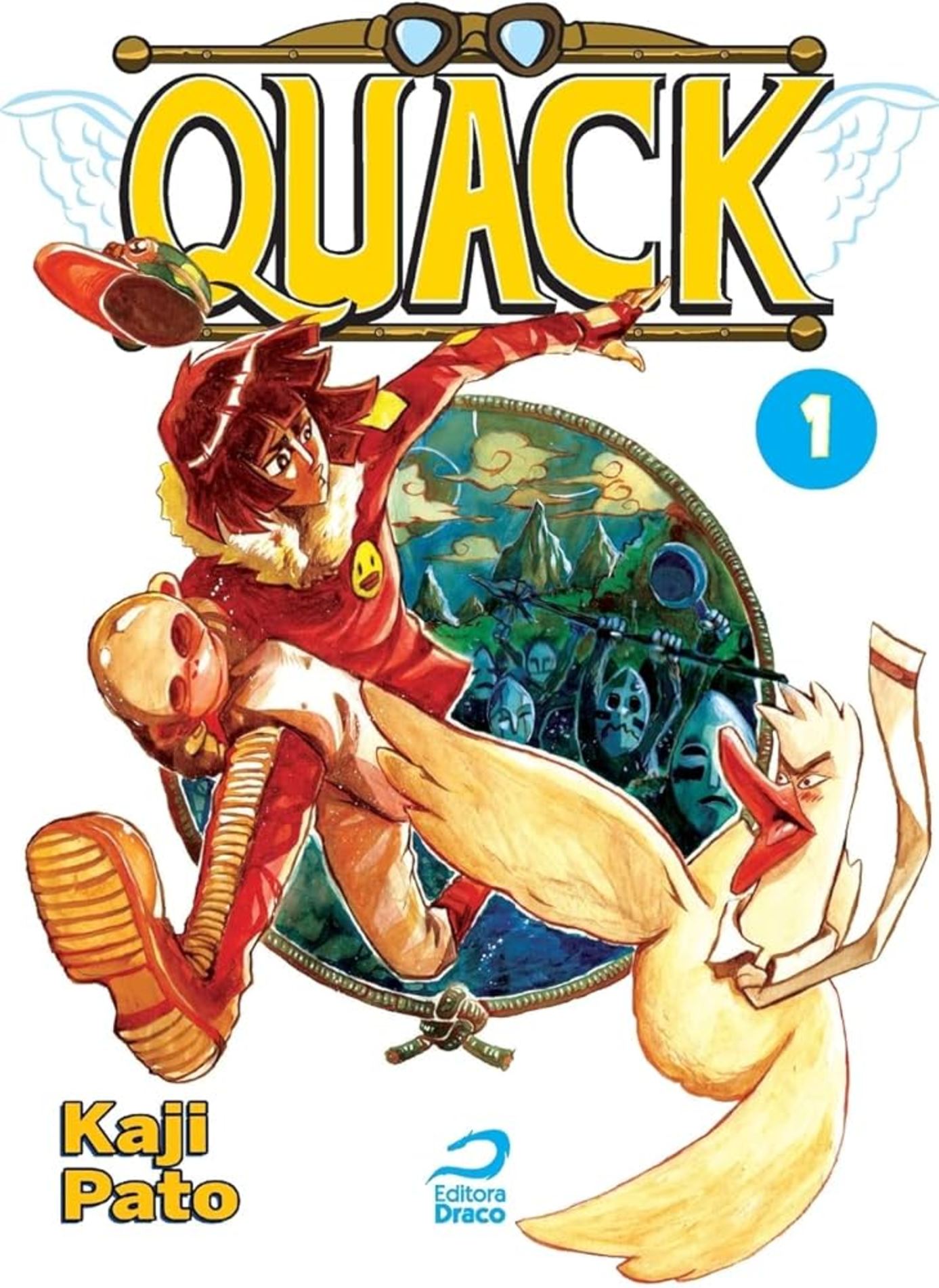 Quack, quadrinho em estilo mangá ganhou projeção ao vencer a primeira edição do Brazil Mangá Awards