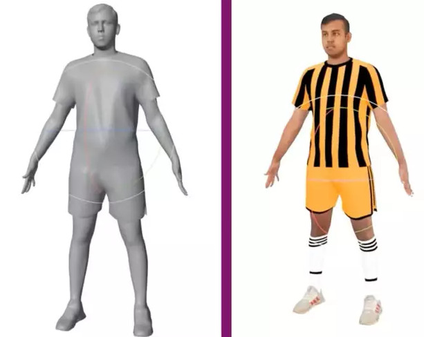  Os jogadores de todas as seleções serão escaneados por câmeras e sensores