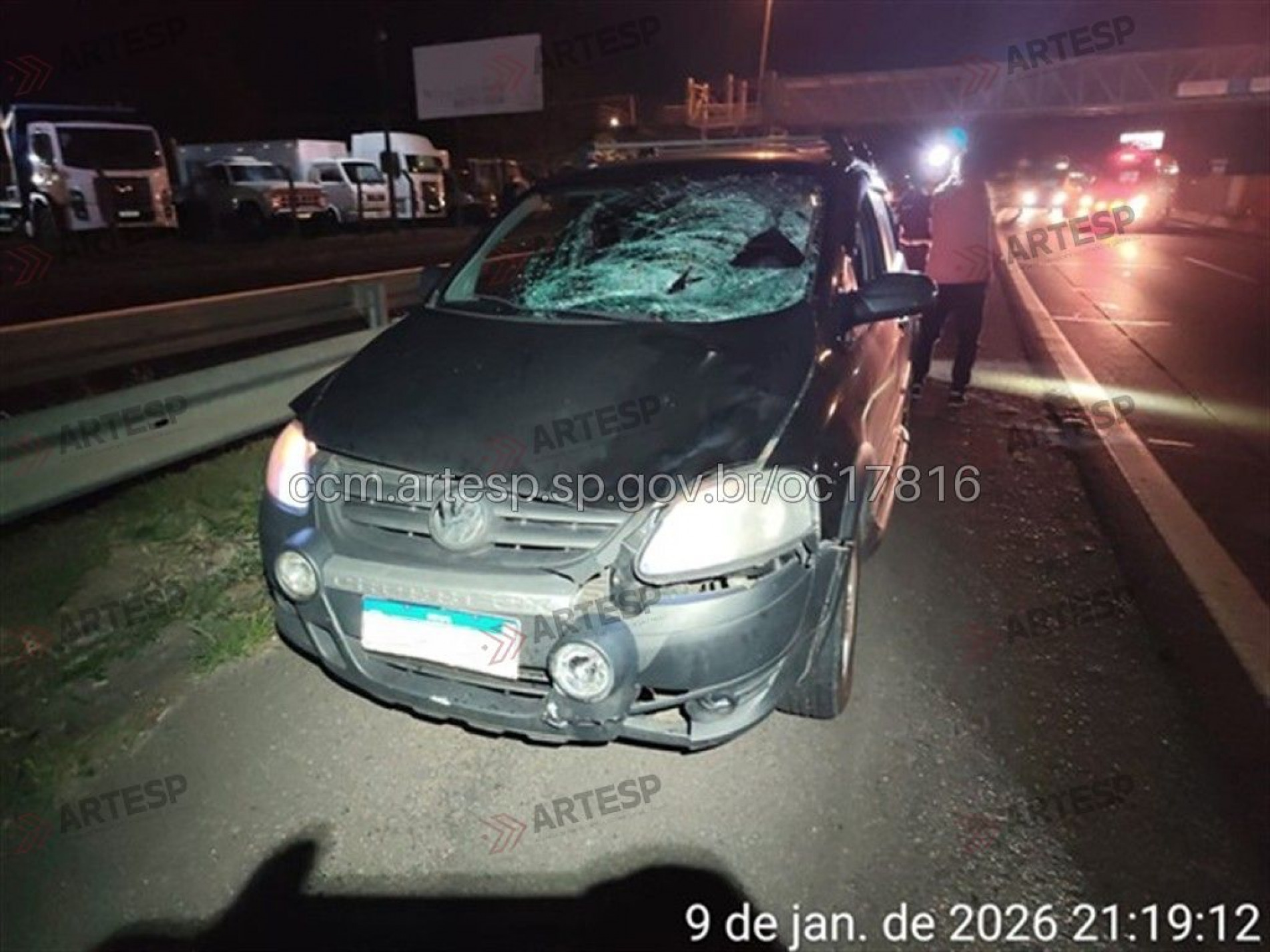 Atropelamento deixa vítima fatal na Rodovia Raposo Tavares 