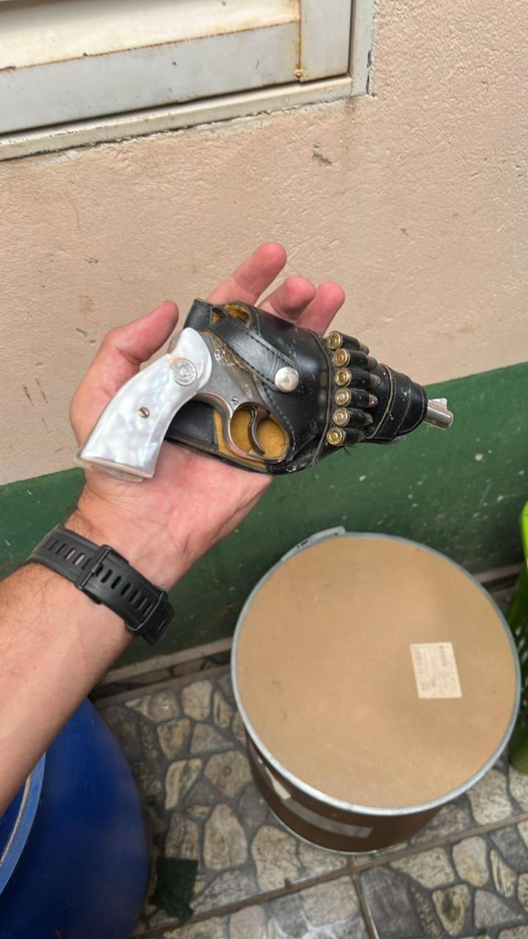 Arma utilizada em roubo na zona norte de Sorocaba é apreendida