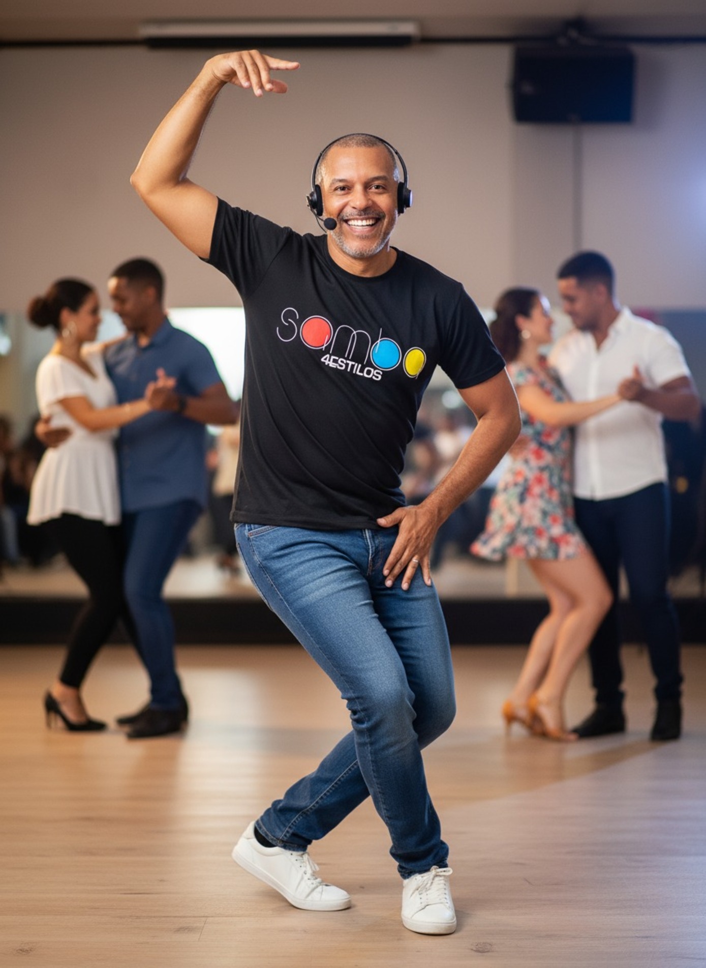 A programação tem início às 18h30 com a aula aberta de dança samba-rock