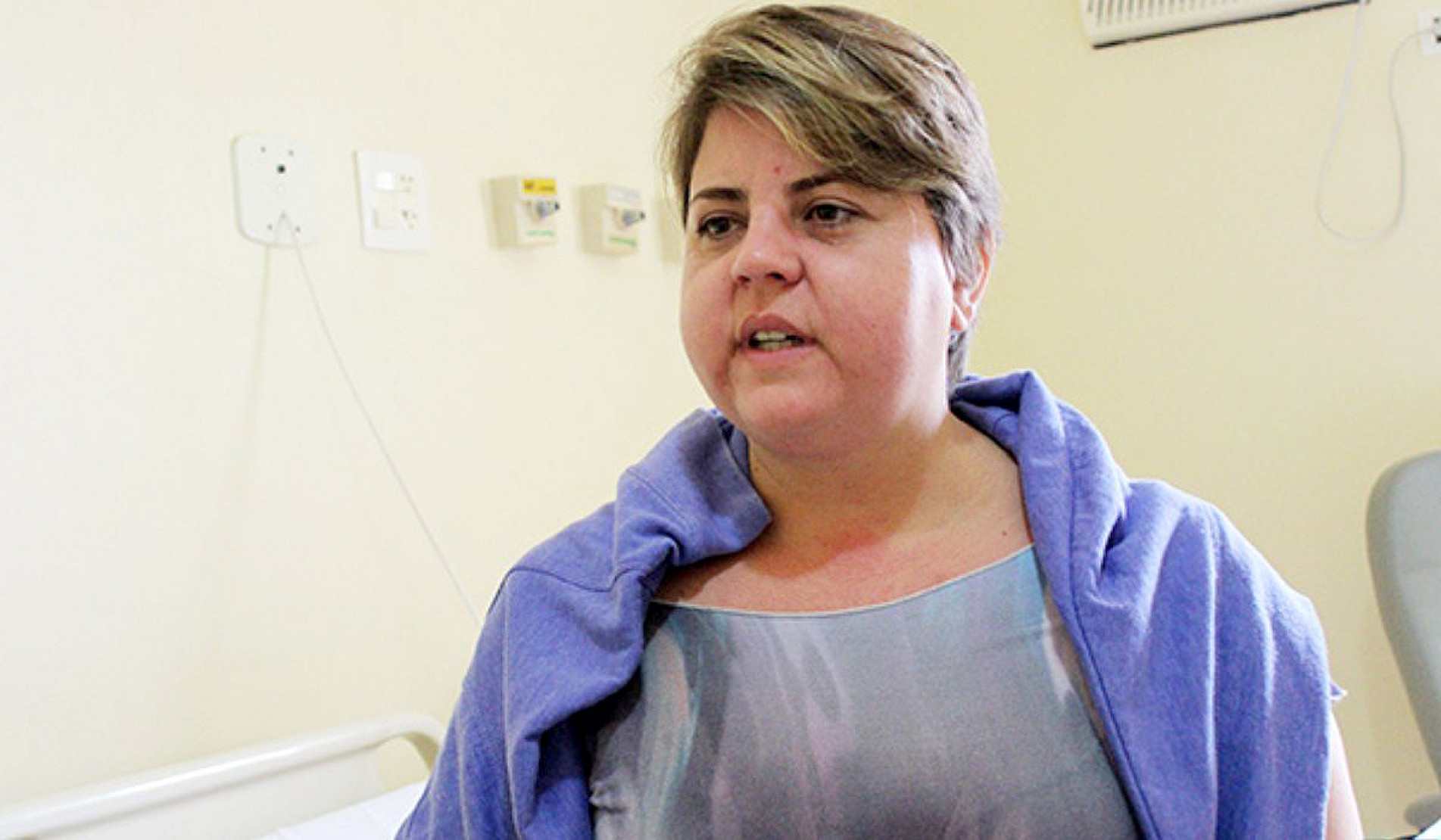 Carla é ex-mulher do
enteado do presidente
