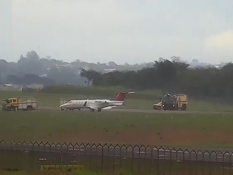 Avião sai de Sorocaba e faz pouso de emergência em Campinas