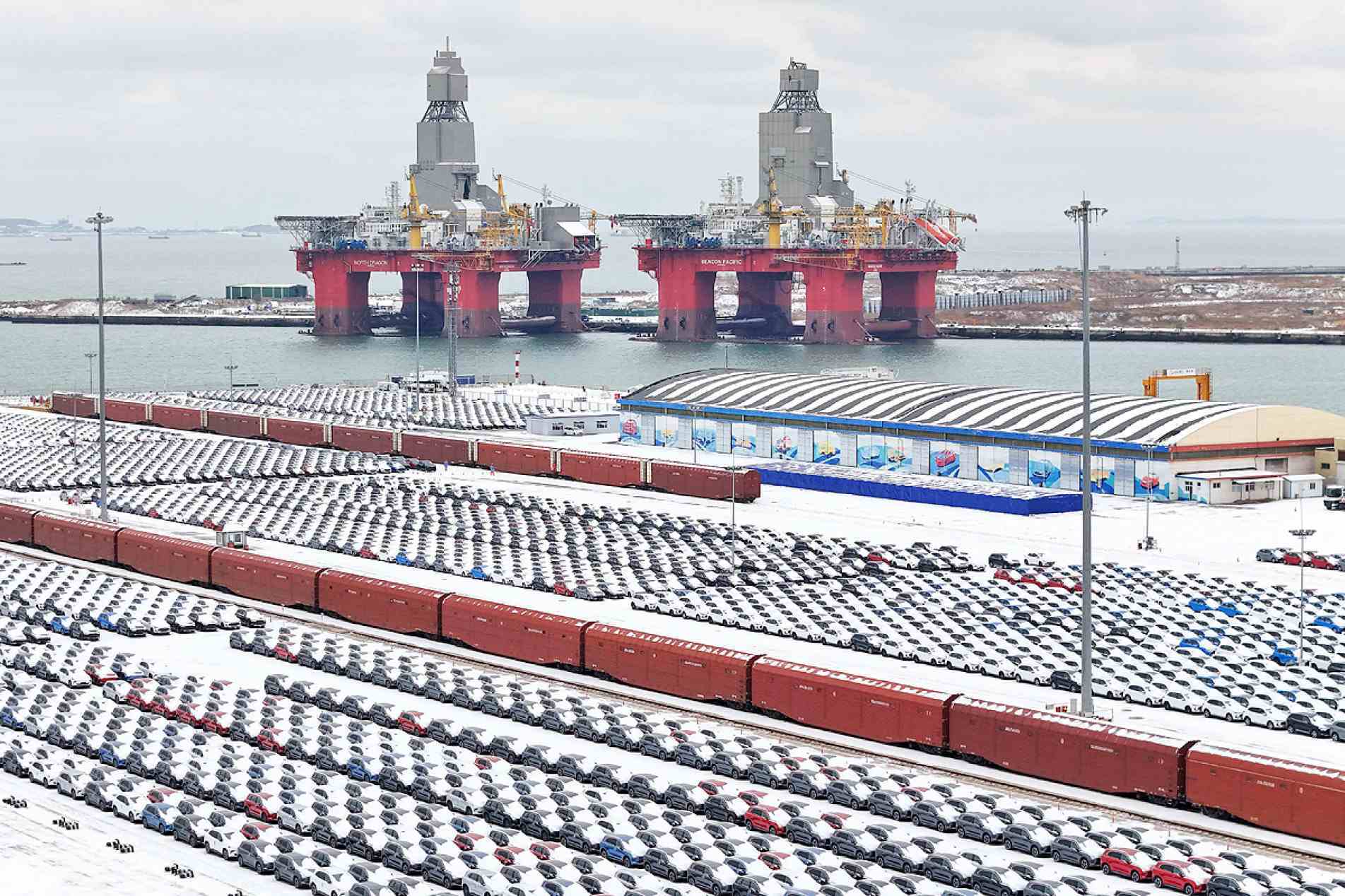 Exportações impulsionam
economia chinesa 