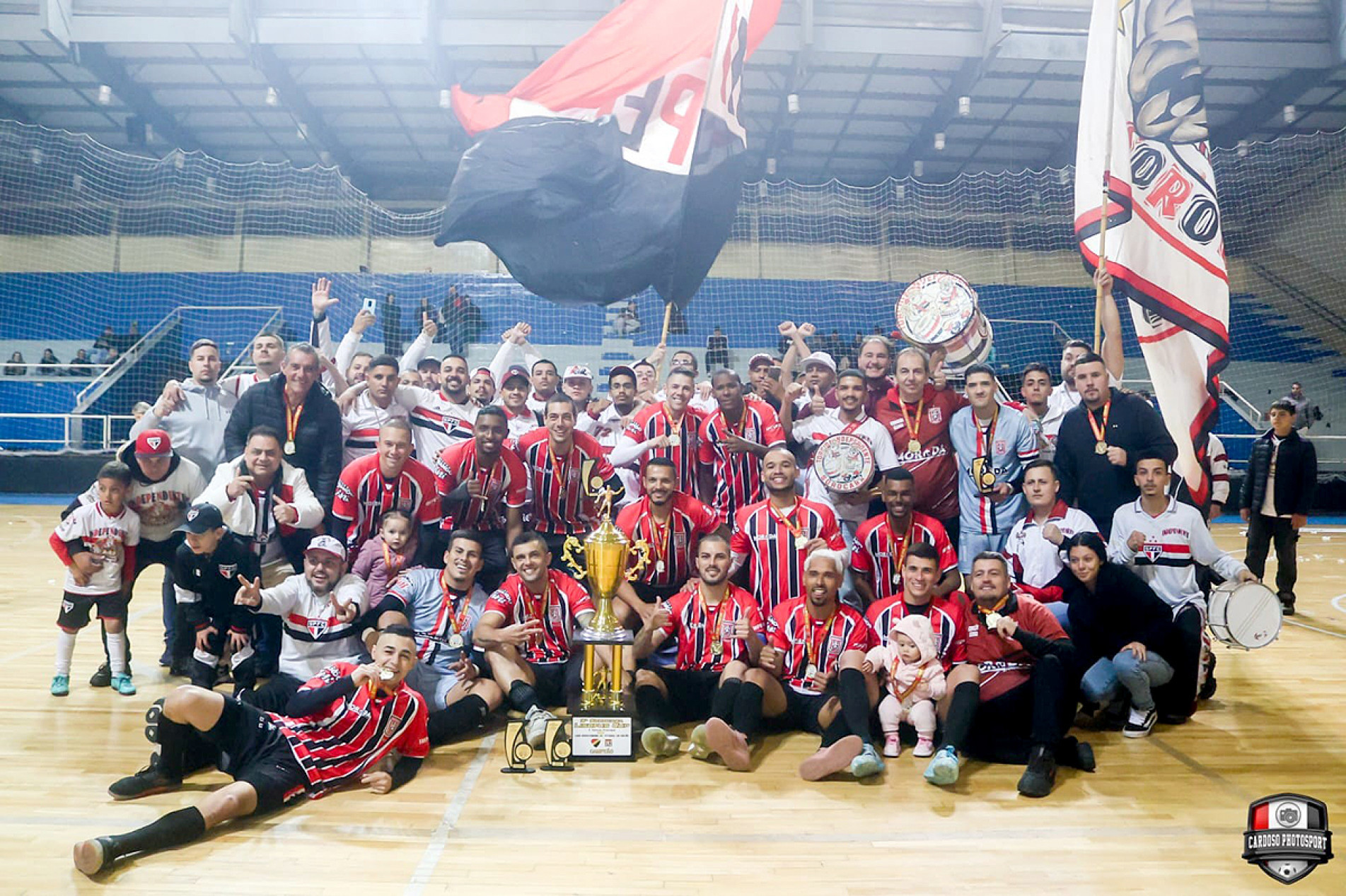 Equipe chega como uma das favoritas após campanhas consistentes 
e tricampeonato invicto da Taça Lisofus