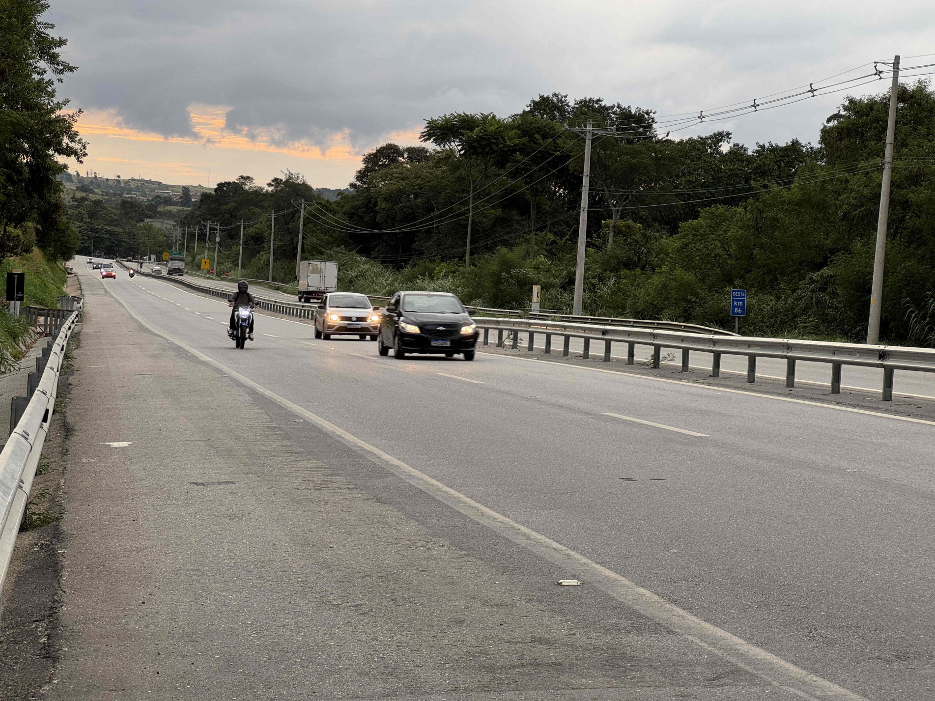 Em março do ano passado, havia previsão de instalação de pórticos em diversas localidades, entre elas o quilômetros 86 da Raposo Tavares na região do Inhayba