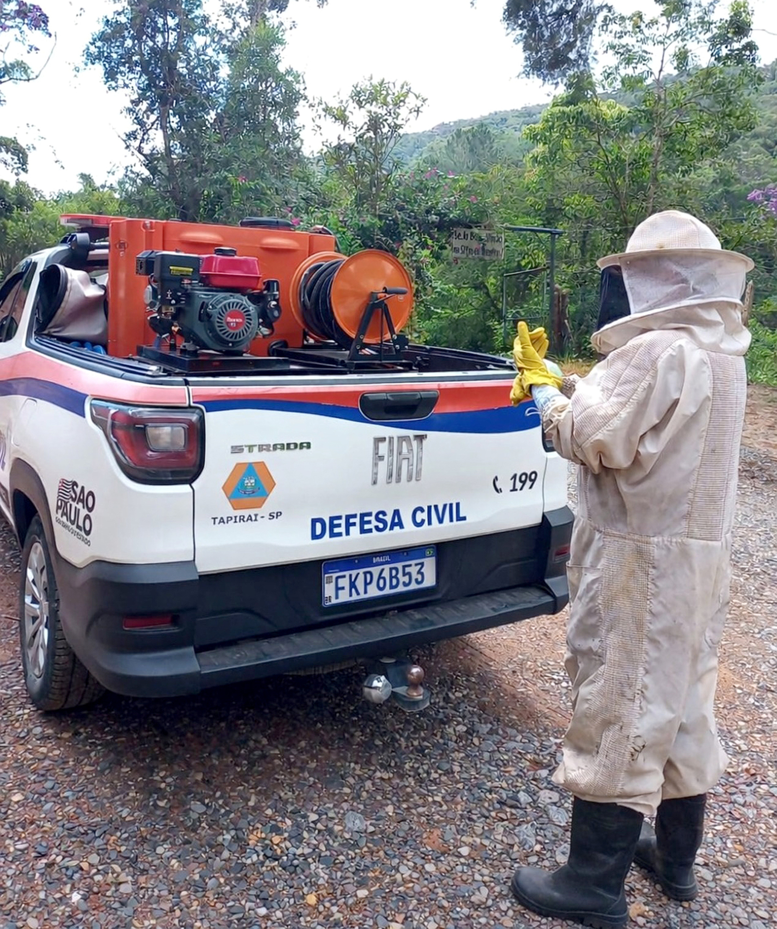 Caso ocorreu em uma área rural de Tapiraí
