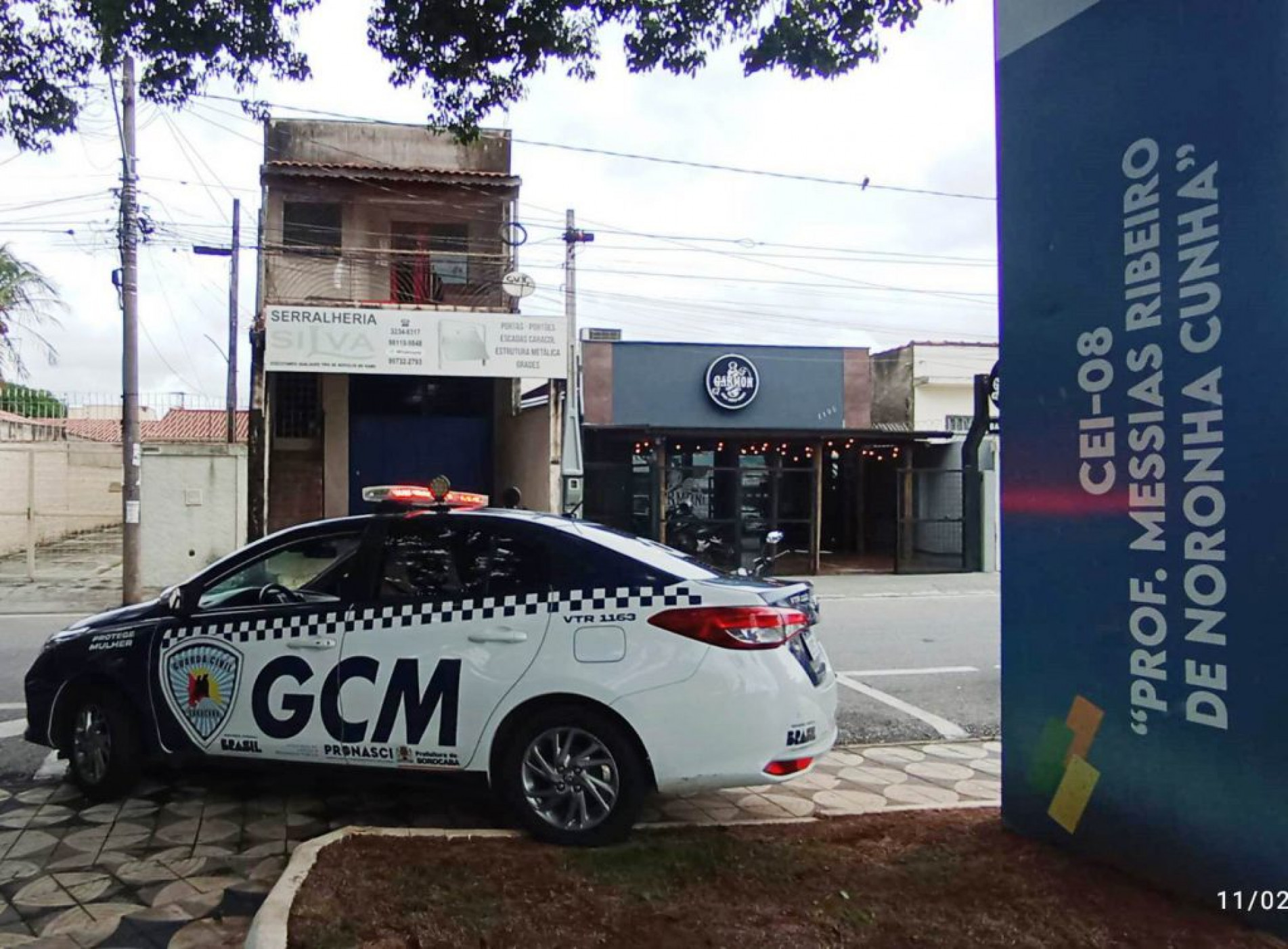 O alerta foi gerado automaticamente pelo sistema e encaminhado ao Centro de Controle Operacional Integrado