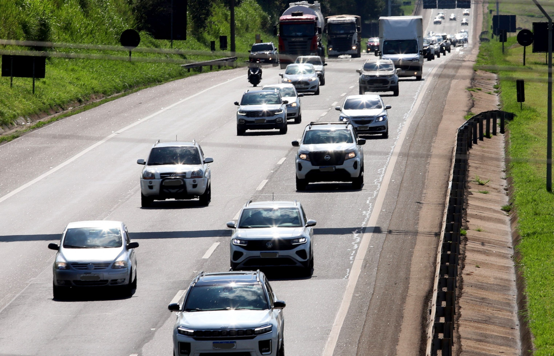 Trânsito fluiu normalmente na Castello Branco e em outras estradas da região