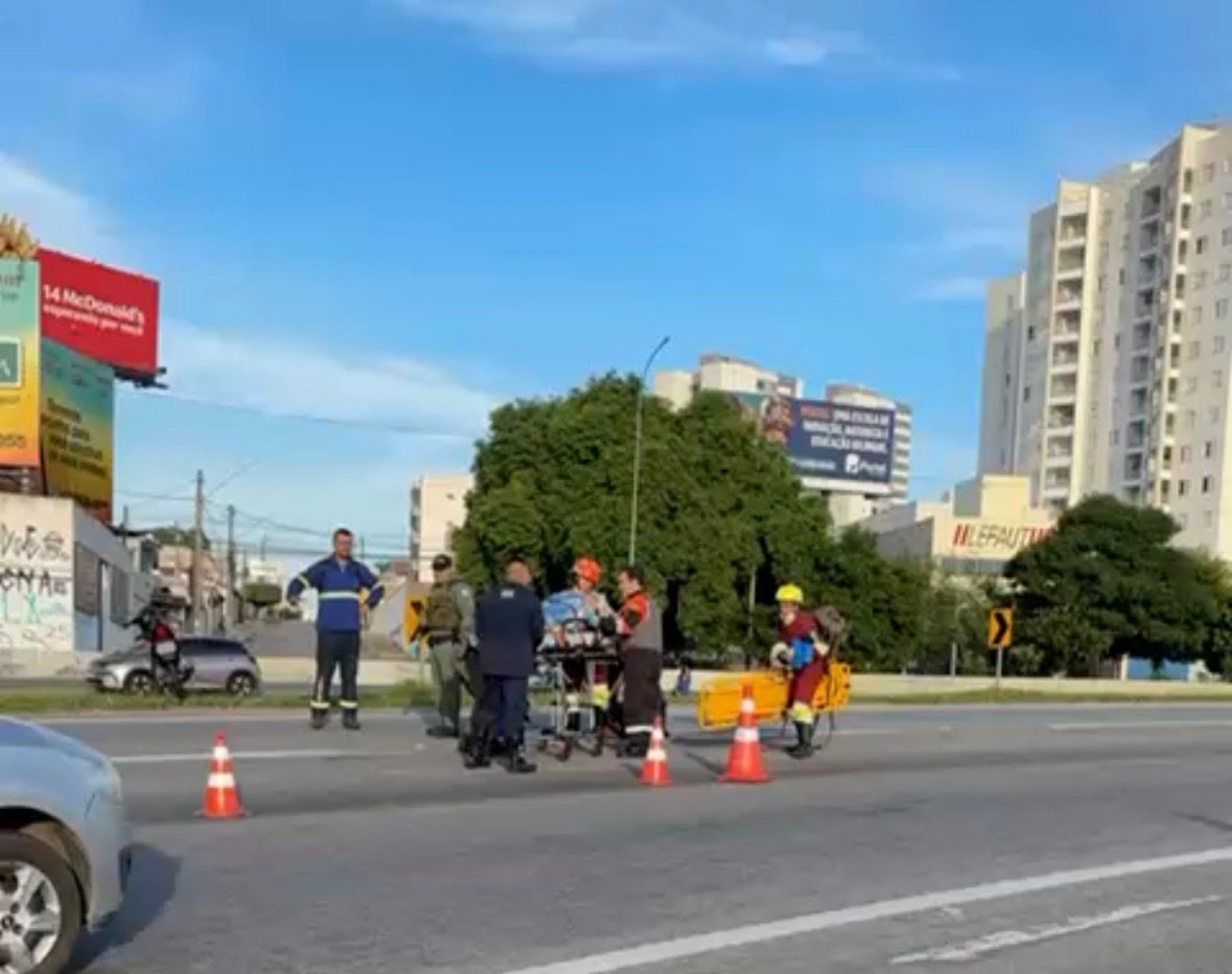 Não houve registros de lentidão no local