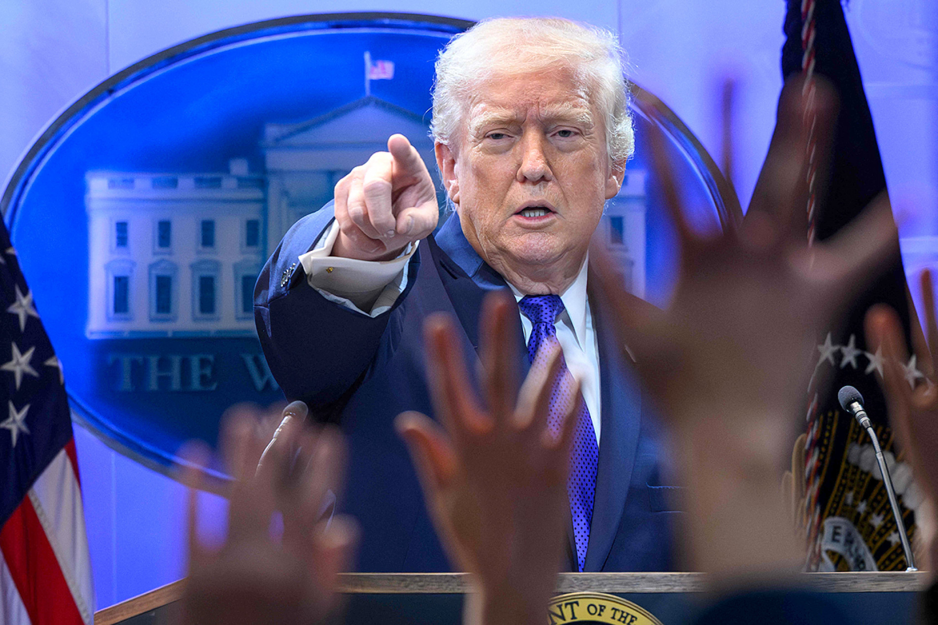 Na manhã de ontem, Trump usou a rede social Truth Social para comunicar o aumento
