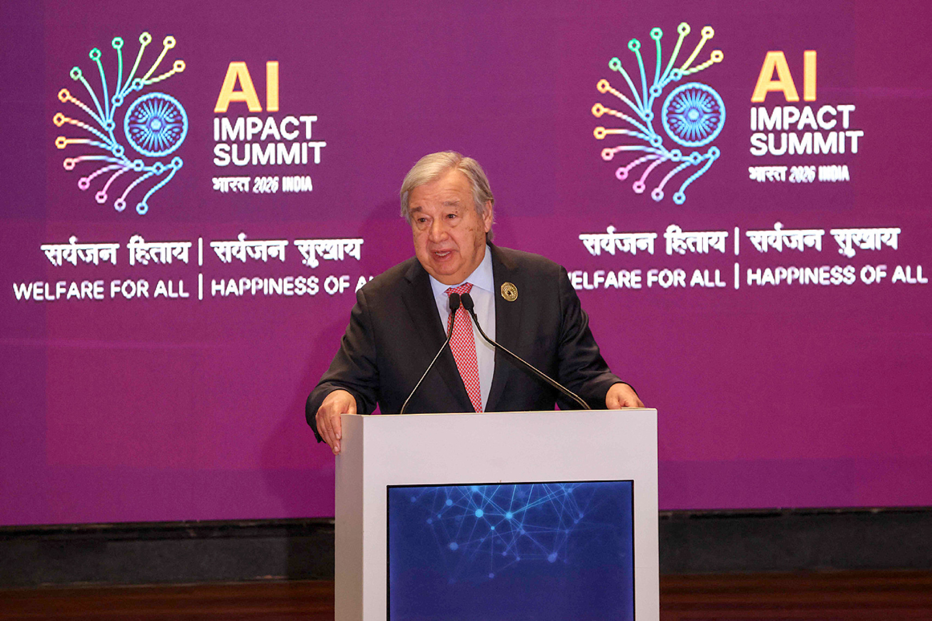 Guterres defendeu controle para a Inteligência Artificial
