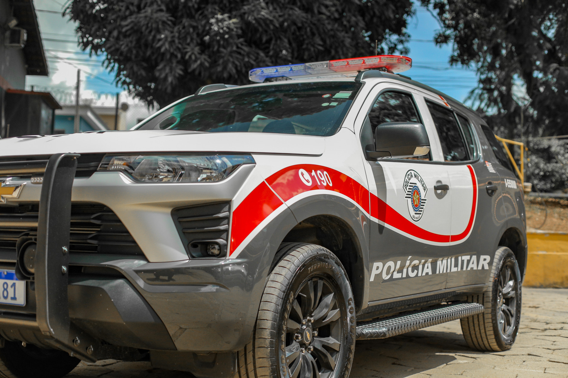 A Polícia Militar foi acionada para atender a ocorrência