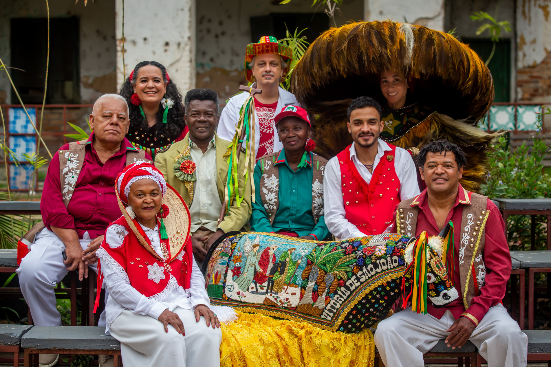 Aline Fernandes, Ana Maria Carvalho, Ariel Coelho, Graça Reis, Henrique Menezes, Lincoln Antonio, Renata Amaral, Sapopemba e Tião Carvalho