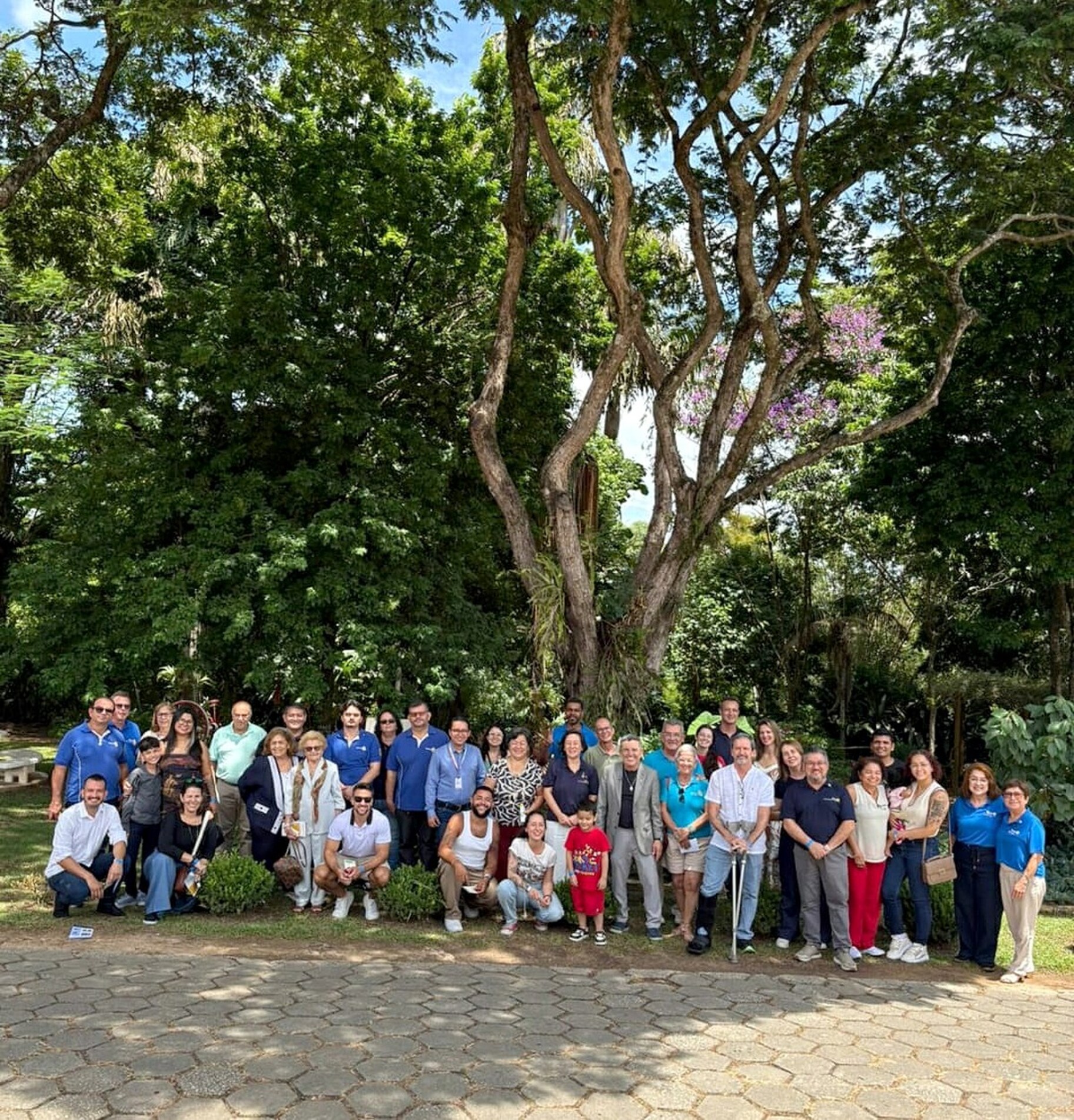 Rotarianos de Sorocaba em evento comemorativo
