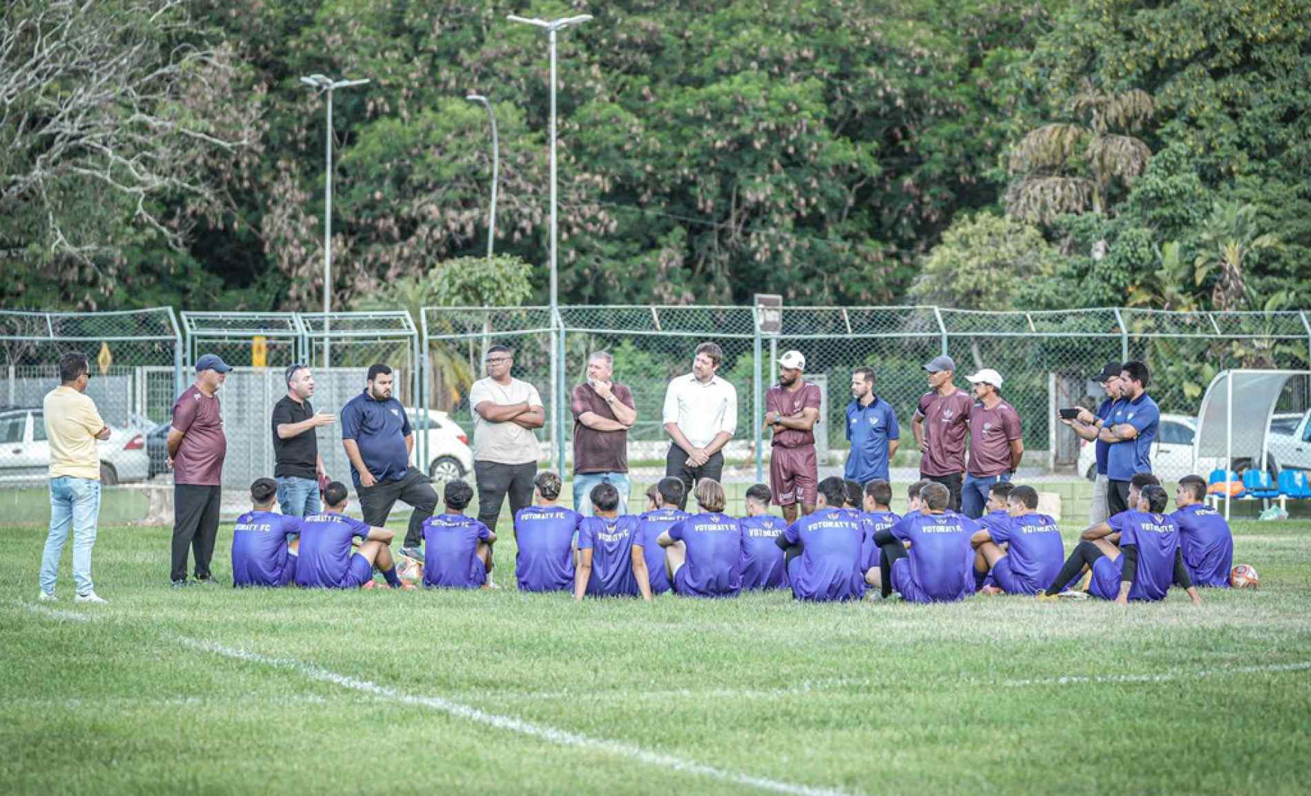 Durante a atividade, foram apresentados 18 atletas que passam a integrar o grupo profissional: a maioria de Votorantim e região
