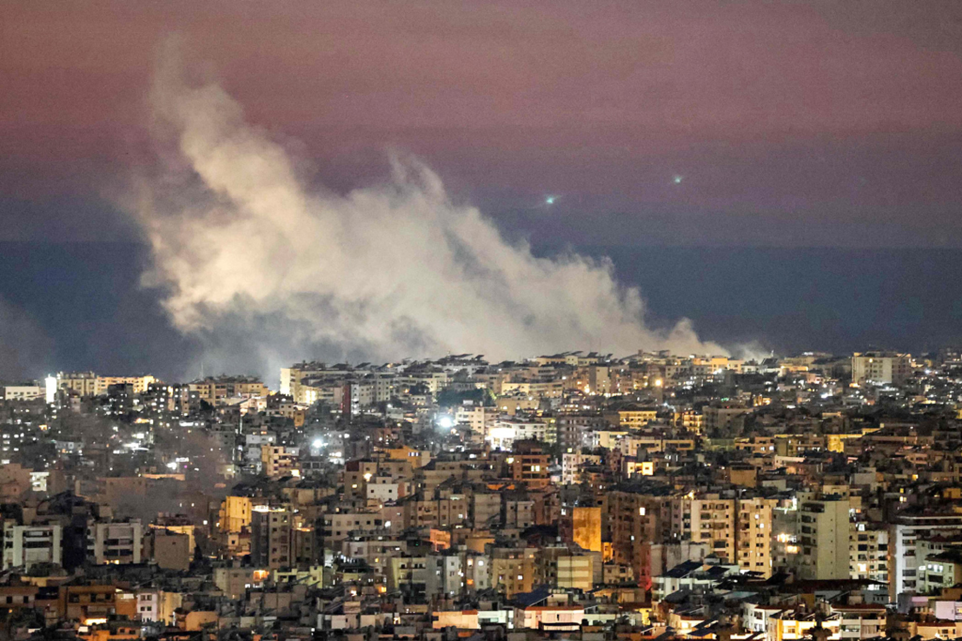 Conflito se estendeu ontem para Beirute, no Líbano 
