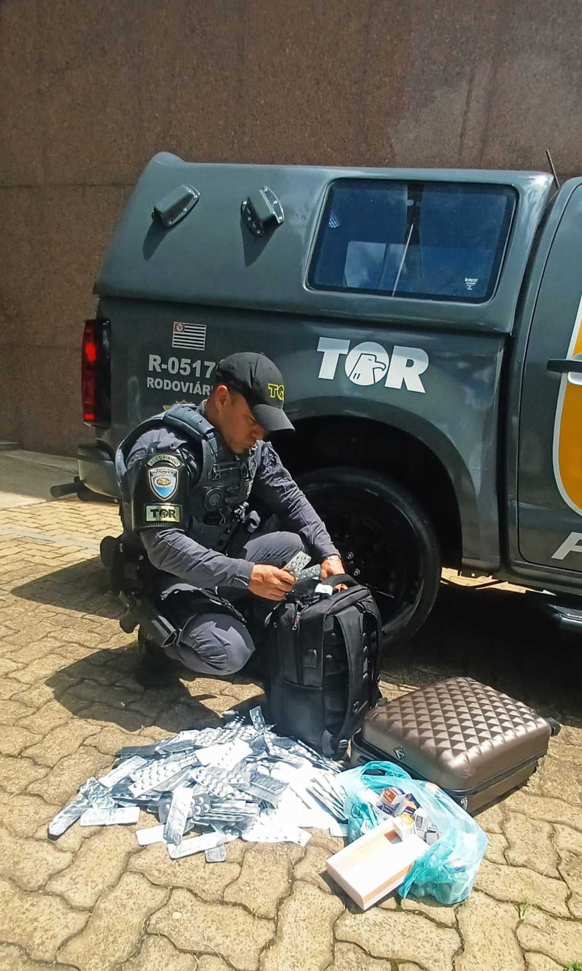 A identidade do suspeito e a quantidade de produtos não foram divulgadas